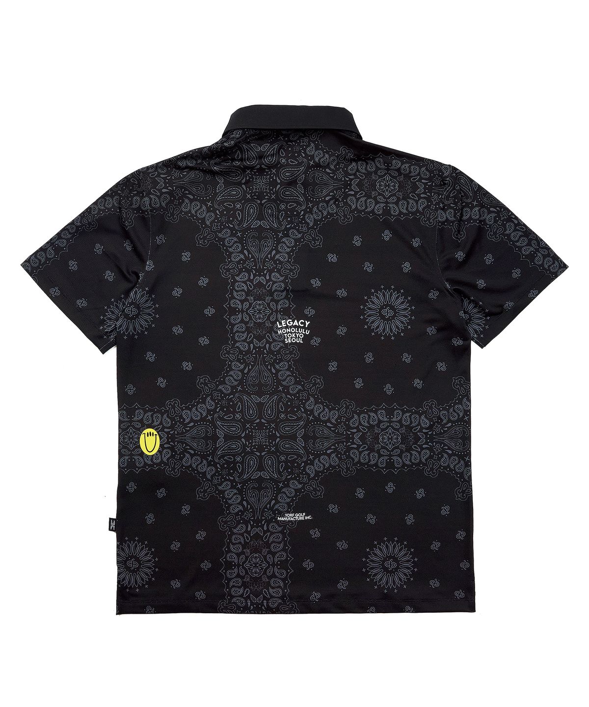 욜프(YORF) YORF PK SHIRTS PAISLEY BLACK