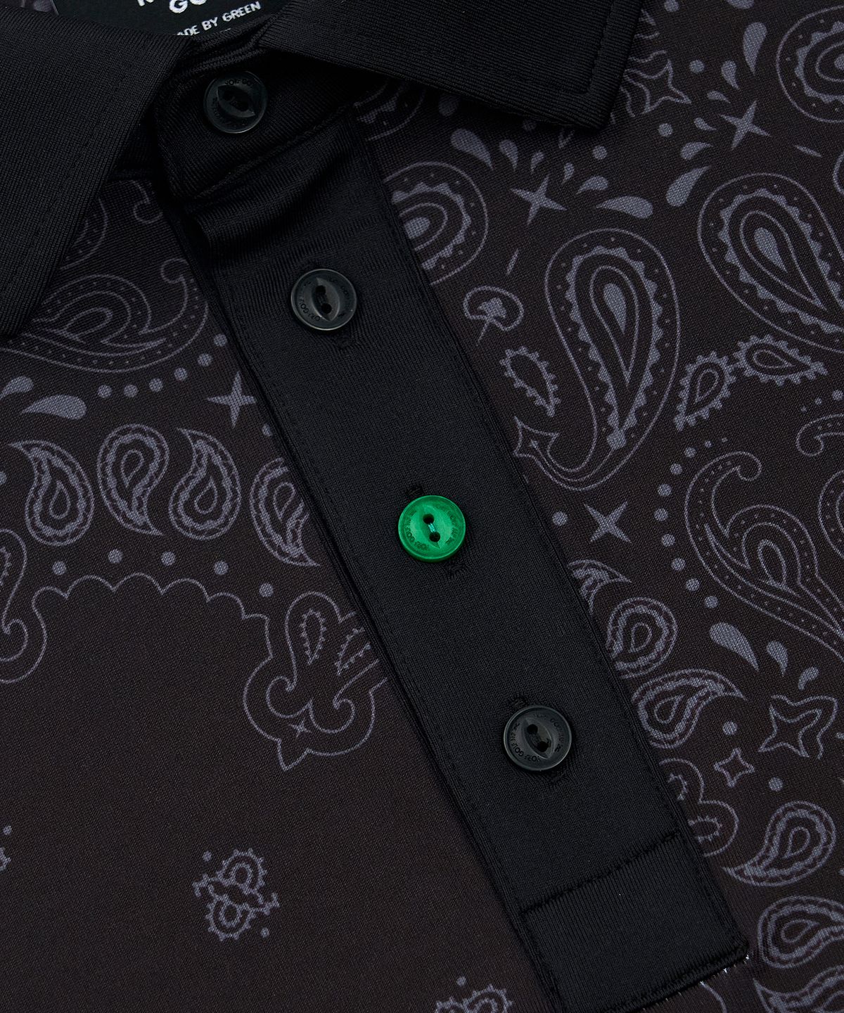 욜프(YORF) YORF PK SHIRTS PAISLEY BLACK
