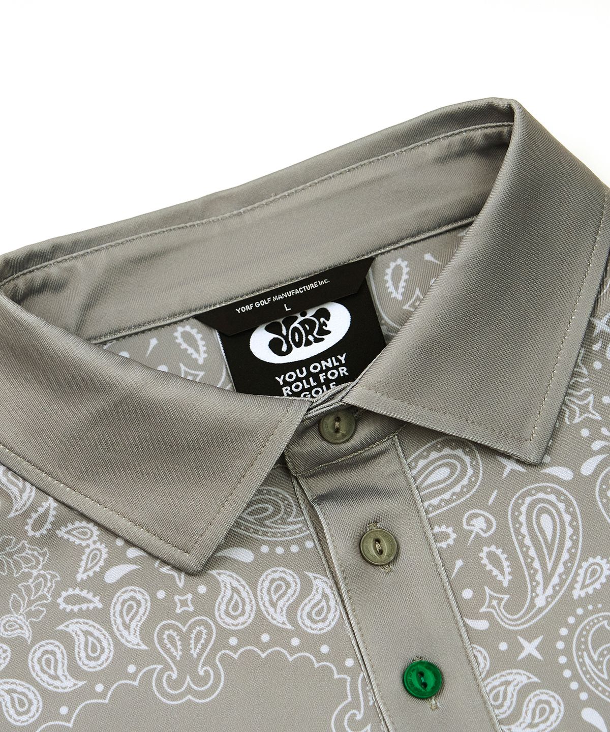 욜프(YORF) YORF PK SHIRTS PAISLEY BEIGE