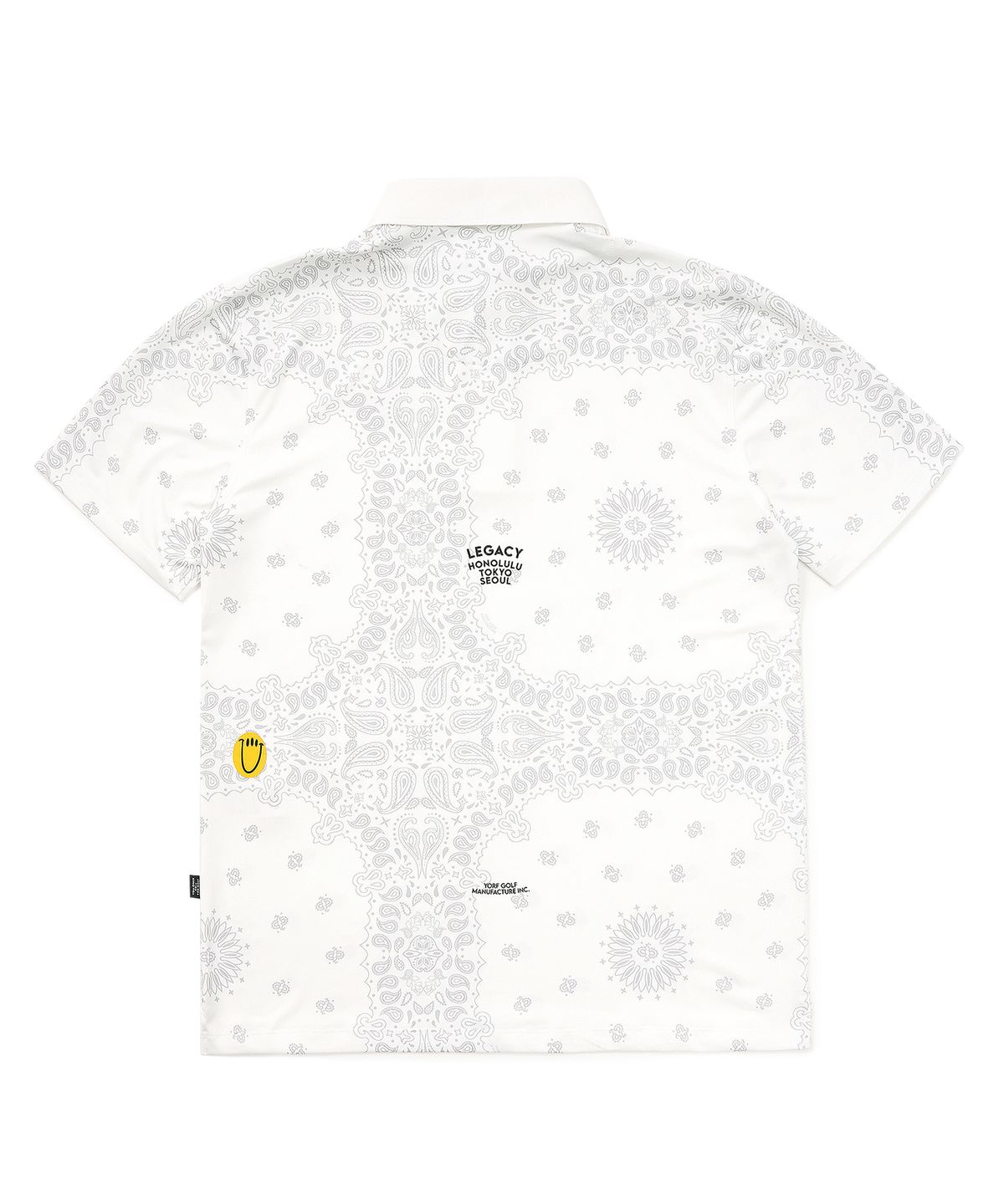 욜프(YORF) YORF PK SHIRTS PAISLEY WHITE