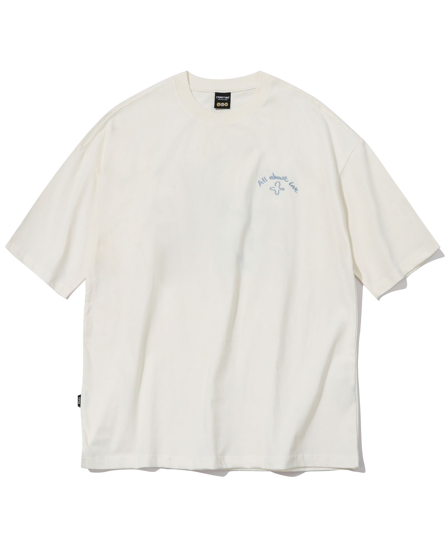 【CPGN STUDIO】24SS★ CAT FOR YOU Embroidery Short Sleeve T MUSINSA | CPGN STUDIO ABC CAT Embroidery Short Sleeve T