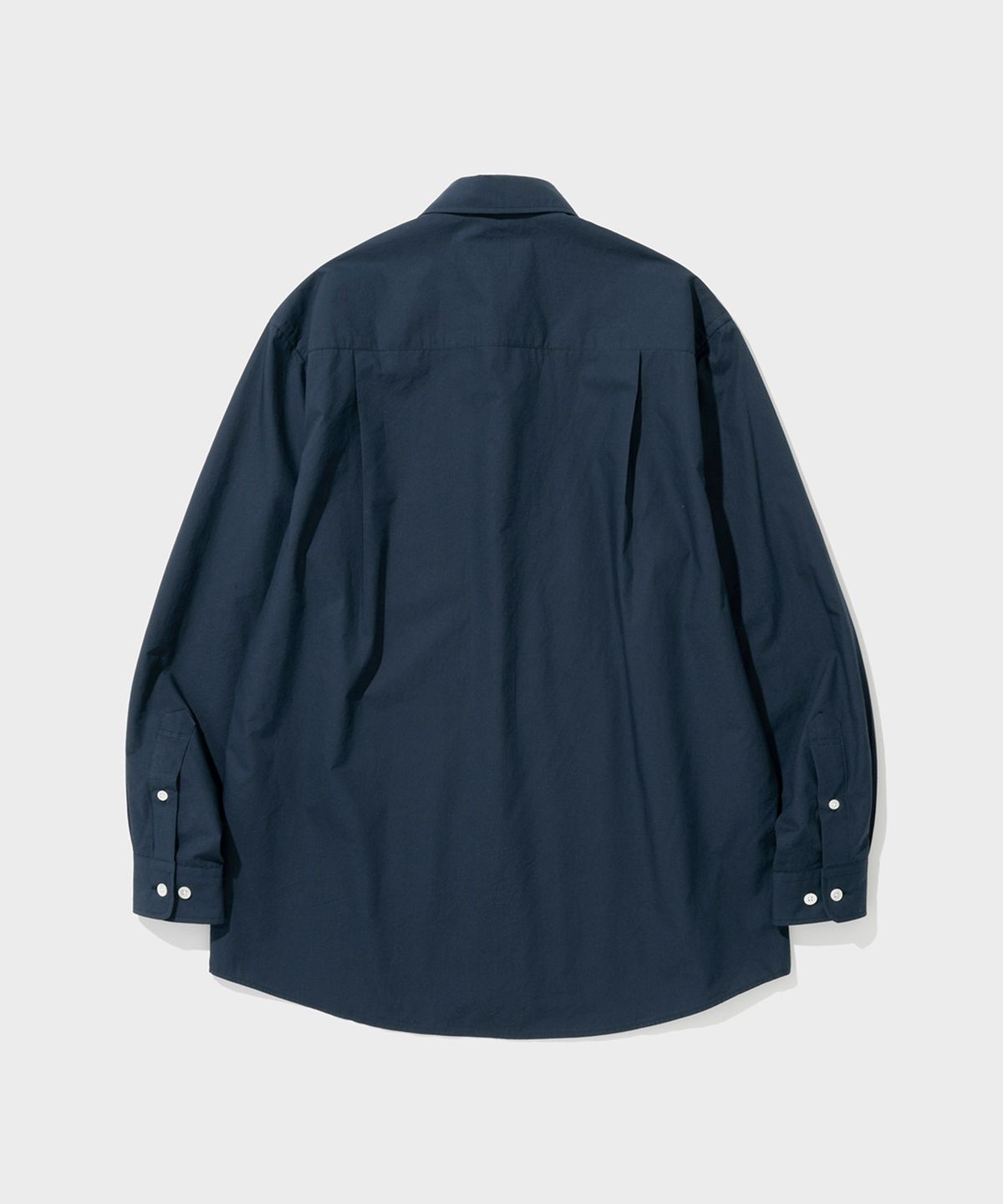 셔터(SHIRTER) [UNISEX] STABLE SHIRT (NAVY)