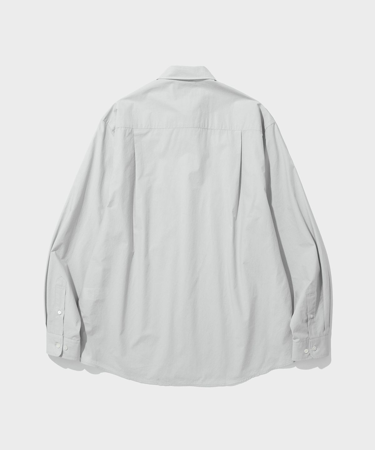 셔터(SHIRTER) [UNISEX] STABLE SHIRT (SILVER)