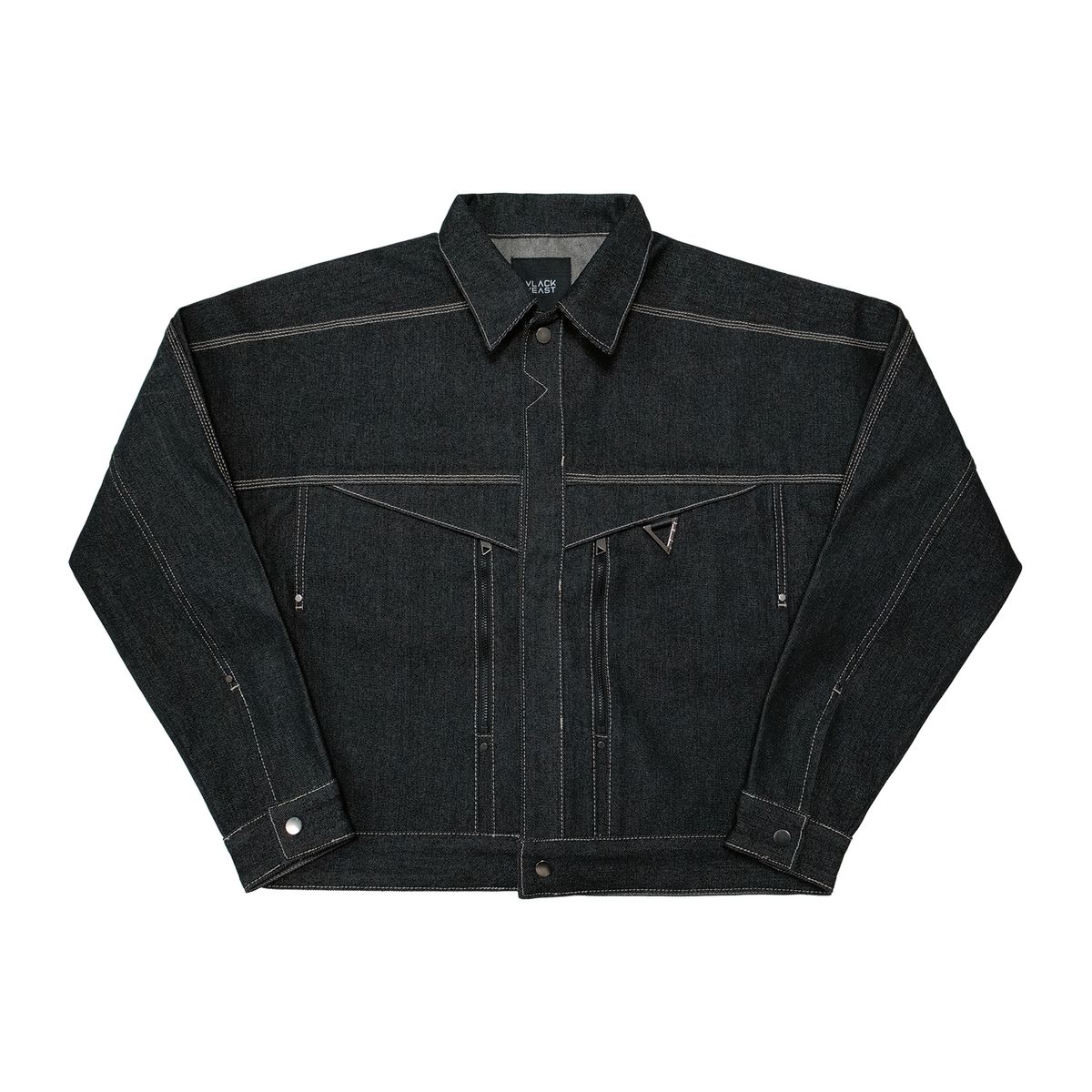 블랙비스트(VLACK VEAST) VC4301 _DENIM JACKET _Charcoal Gray