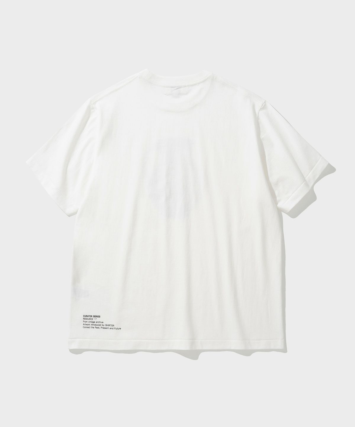 셔터(SHIRTER) PIXEL CERAMIC T-SHIRT (WHITE B)