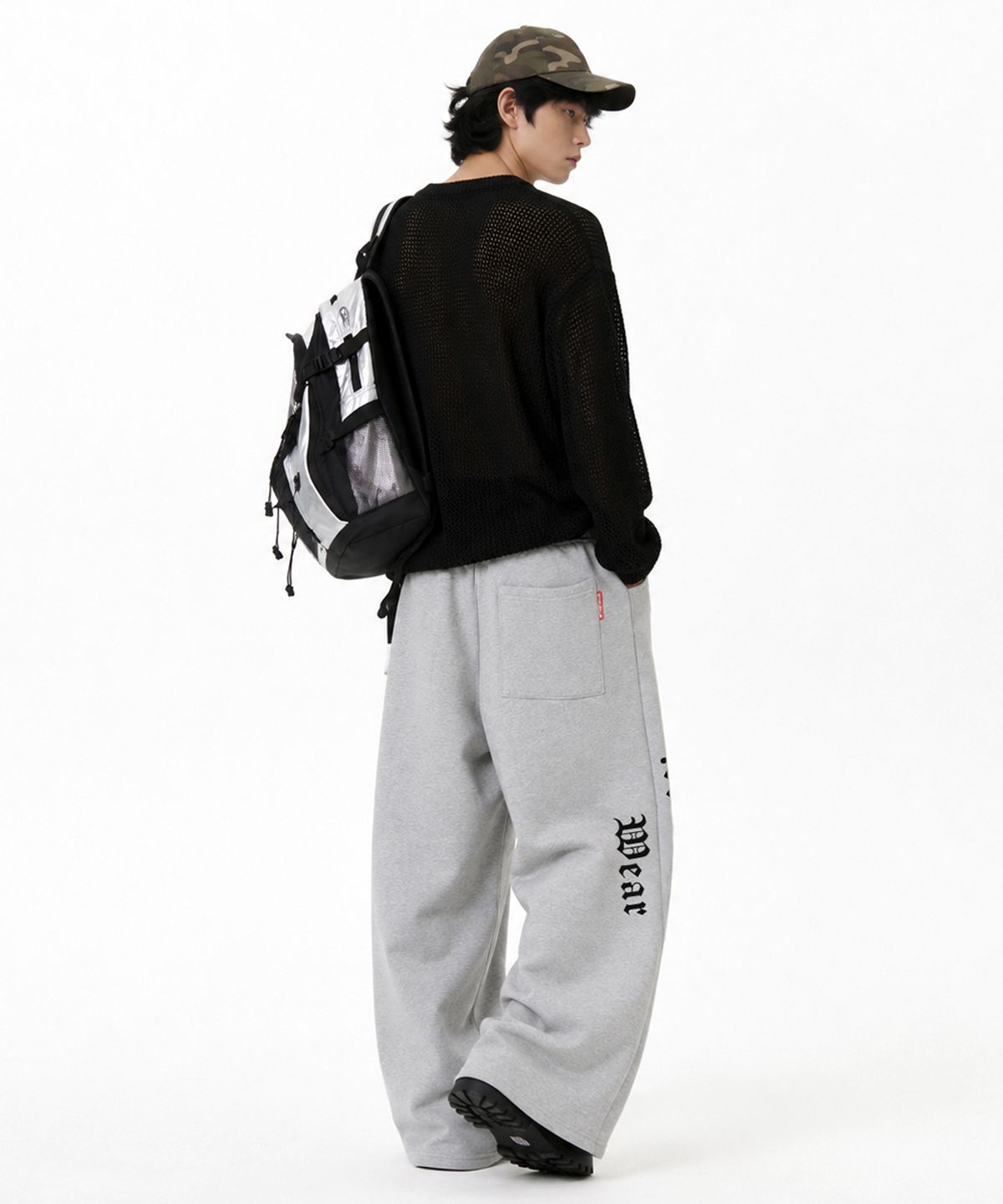 아티스트웨어(ARTISTWEAR) [ATW] 이넥서블 와이드 밴딩팬츠 - 2COLOR