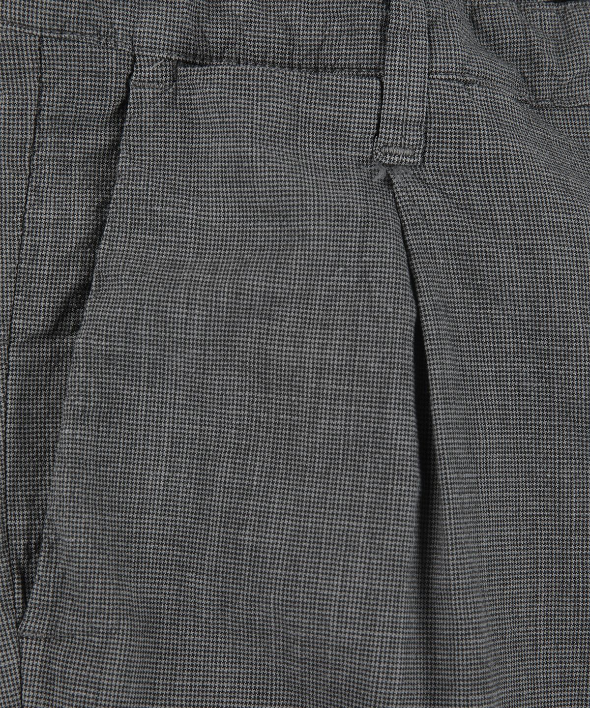 빠니깔레(PANICALE) 차콜 마이크로 패턴 면혼방 팬츠