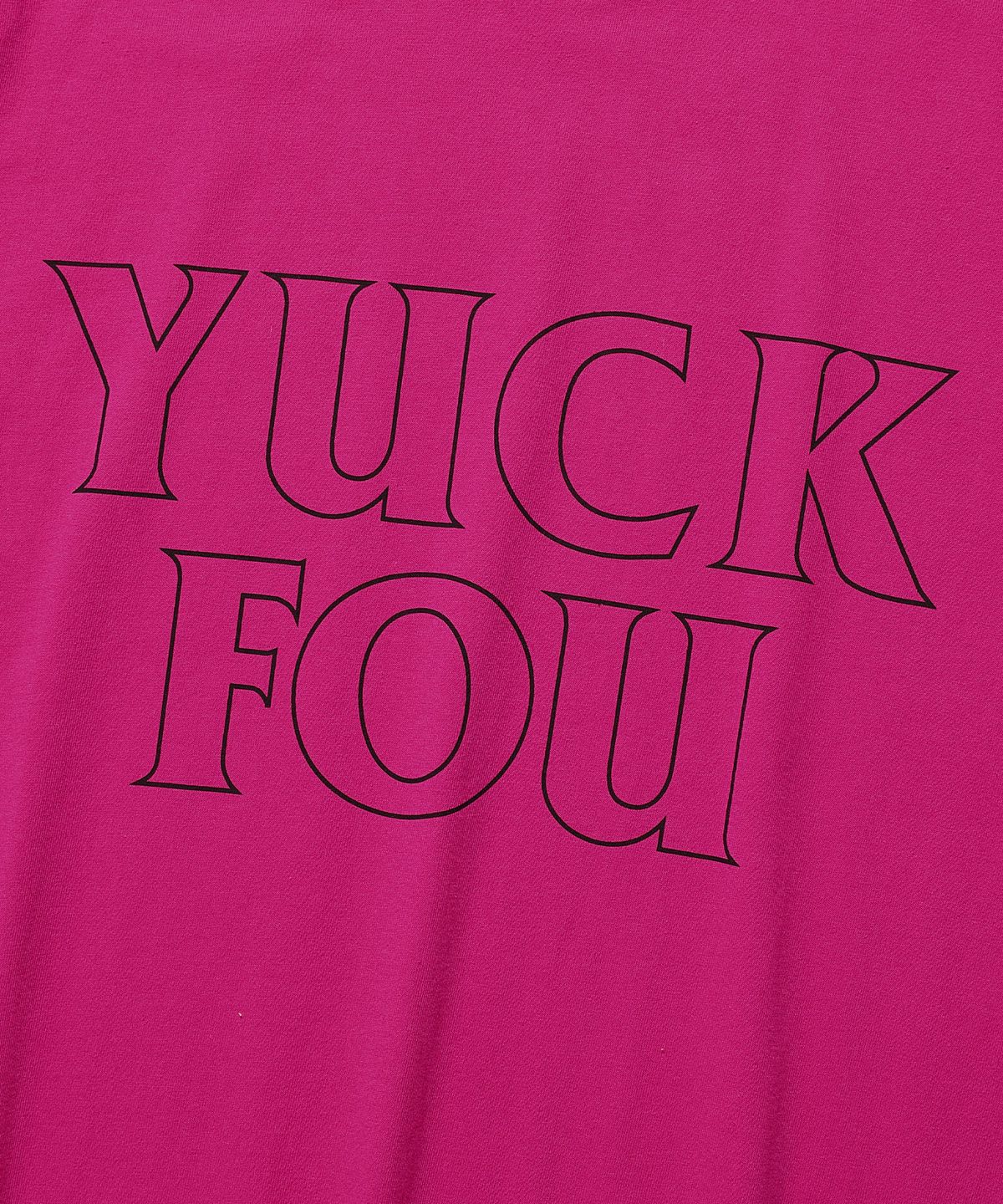 나이스고스트클럽(NICEGHOSTCLUB) YUCK FOU TEE_PINK(NG2EMUT531A)