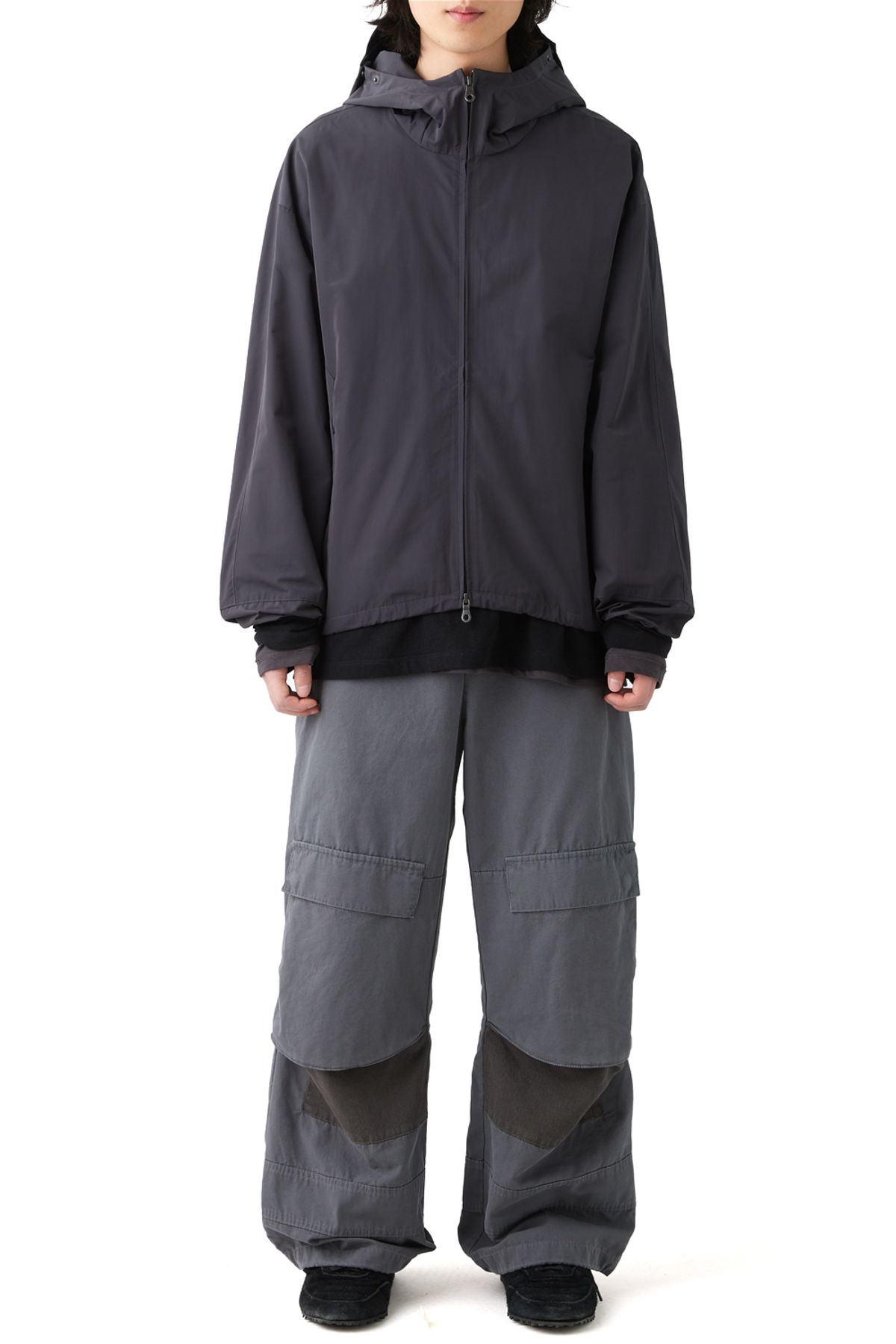 해칭룸(HATCHINGROOM) Berger Parka V2 Purple Charcoal