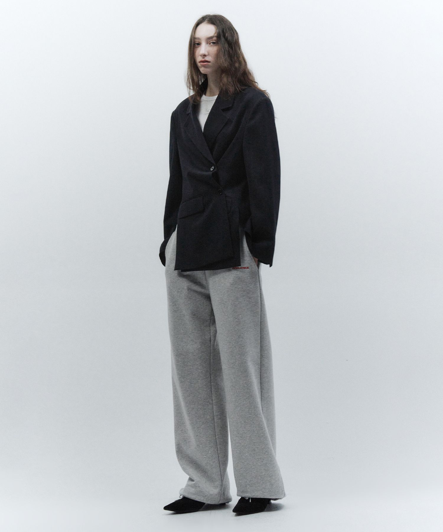 【INSILENCE】SOFT TWIST BLAZER / BLACK MUSINSA | INSILENCE WOMEN SOFT TWIST BLAZER BLACK