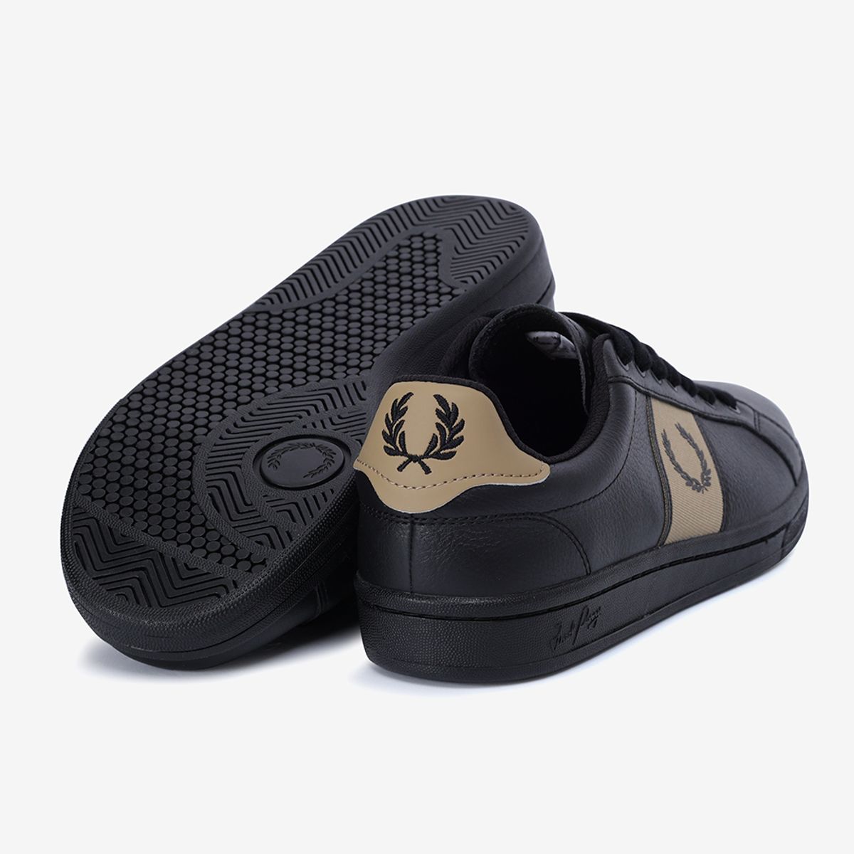 프레드페리(FRED PERRY) B721 레더 브랜디드 웨빙 (U78) SFPM2416304-U78
