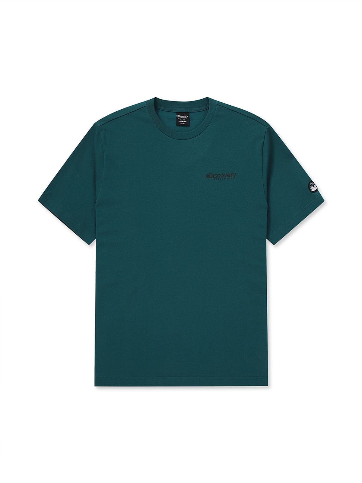 디스커버리 익스페디션(DISCOVERY EXPEDITION) 메인크루 아웃도어 비치 그래픽 티셔츠 (D/TURQUOISE)
