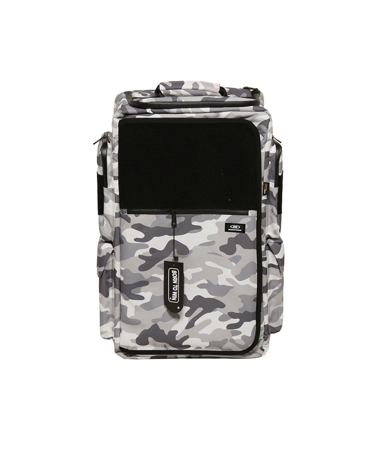 본투윈(BORN TO WIN) B2 BACKPACK PATCH VER [GREY CAMO]
