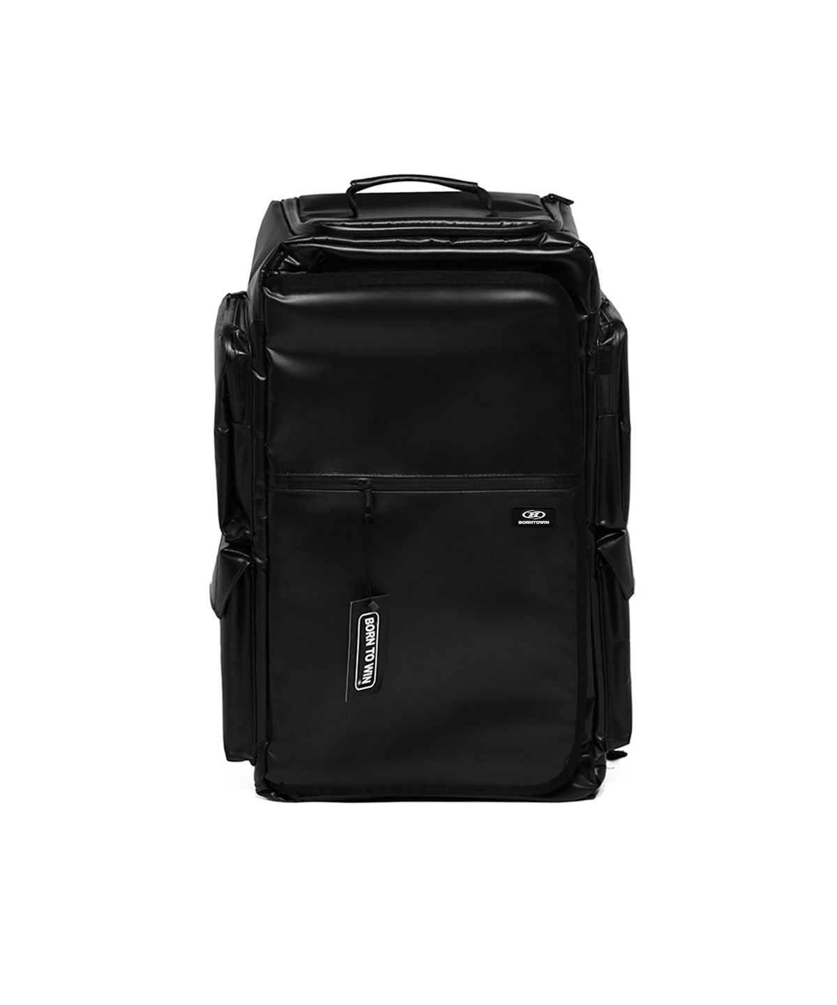 본투윈(BORN TO WIN) B2 BACKPACK NO PATCH VER [MATT BLACK]