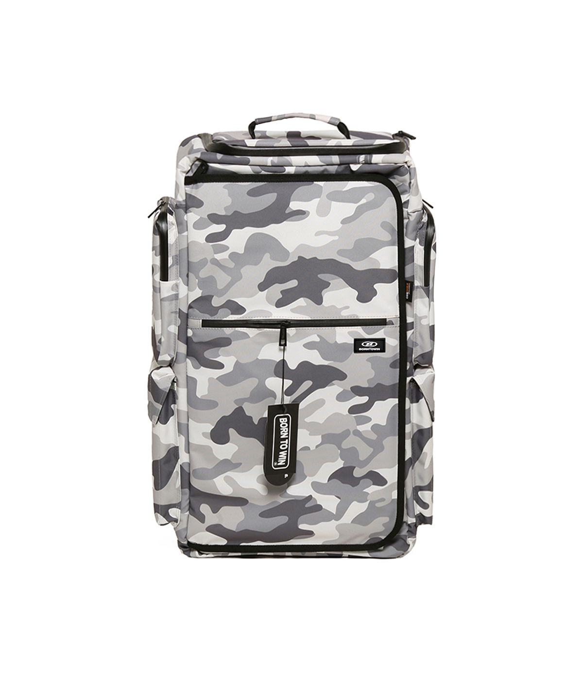 본투윈(BORN TO WIN) B2 BACKPACK NO PATCH VER [GREY CAMO]