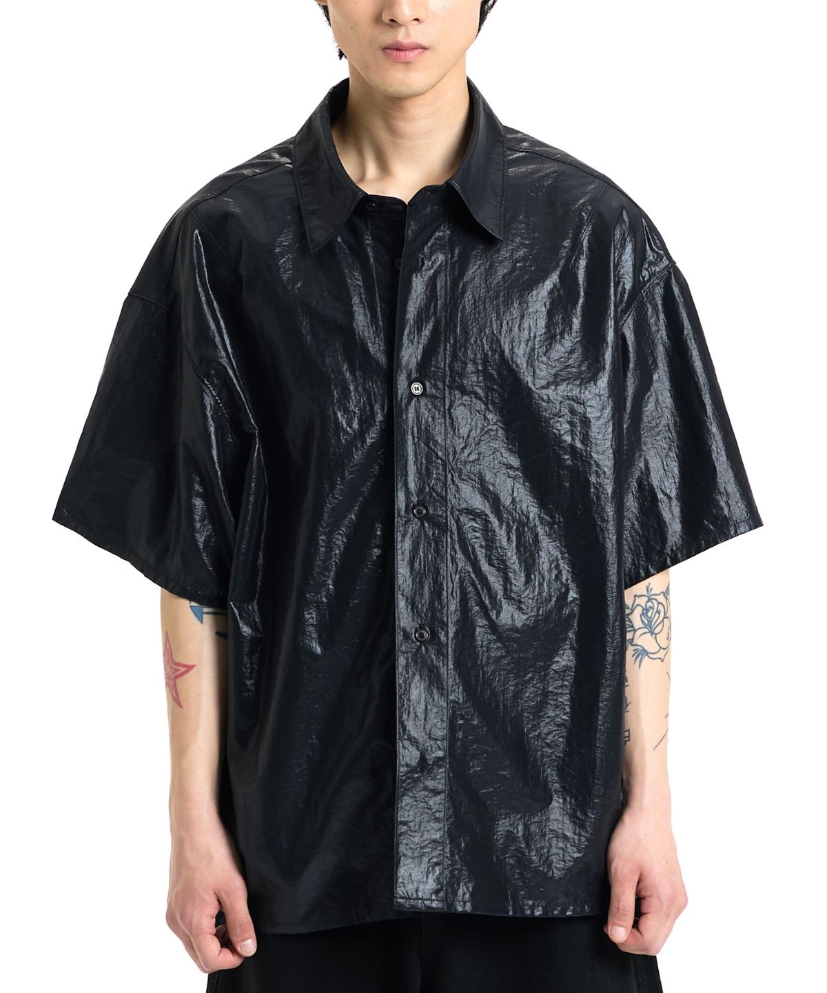 본바트(VONVAT) Glossy Half Shirts