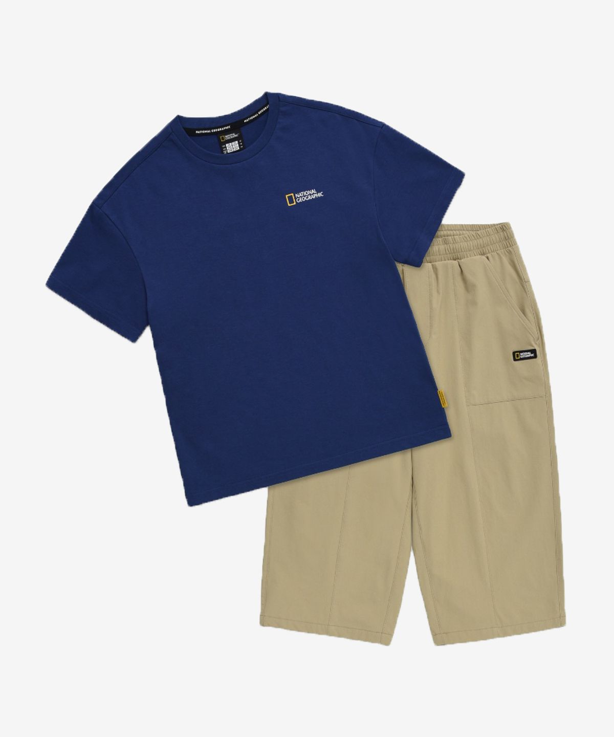 내셔널지오그래픽 키즈(NATIONAL GEOGRAPHIC KIDS) K242UPB920 7부 상하세트 LNAVY