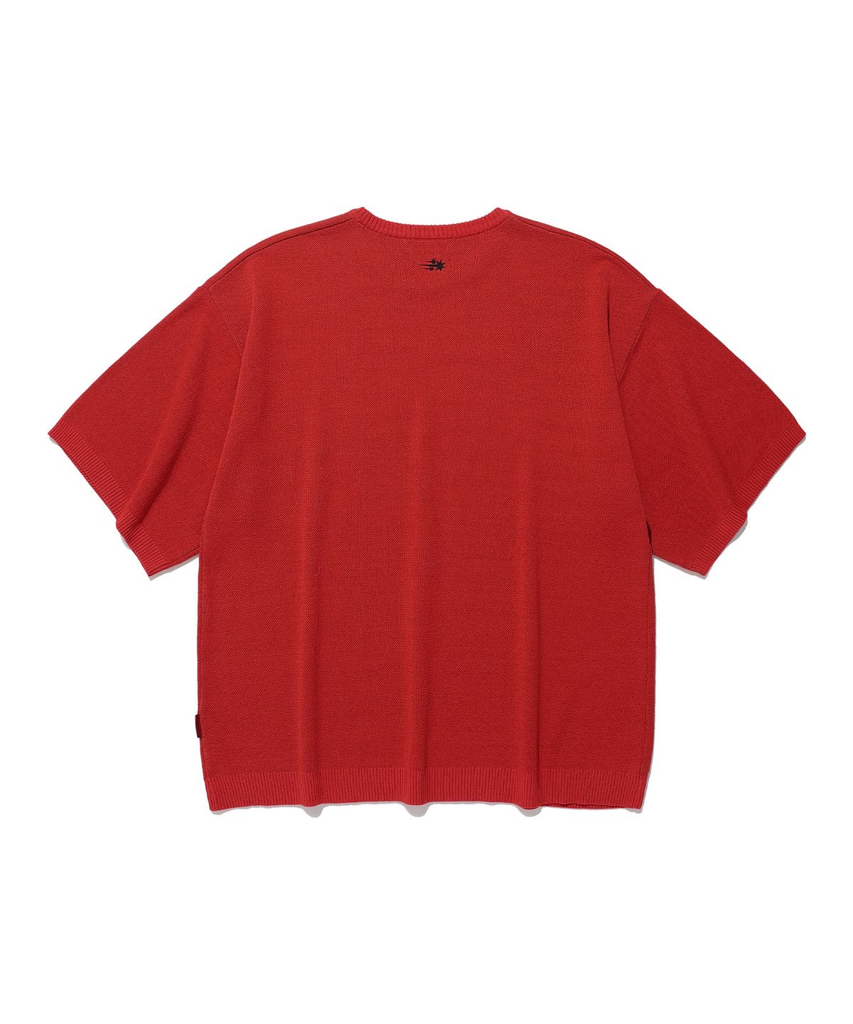 나이스고스트클럽(NICEGHOSTCLUB) GHOST EYES BIG BIG KNIT TEE_RED(NG2EMUK605A)