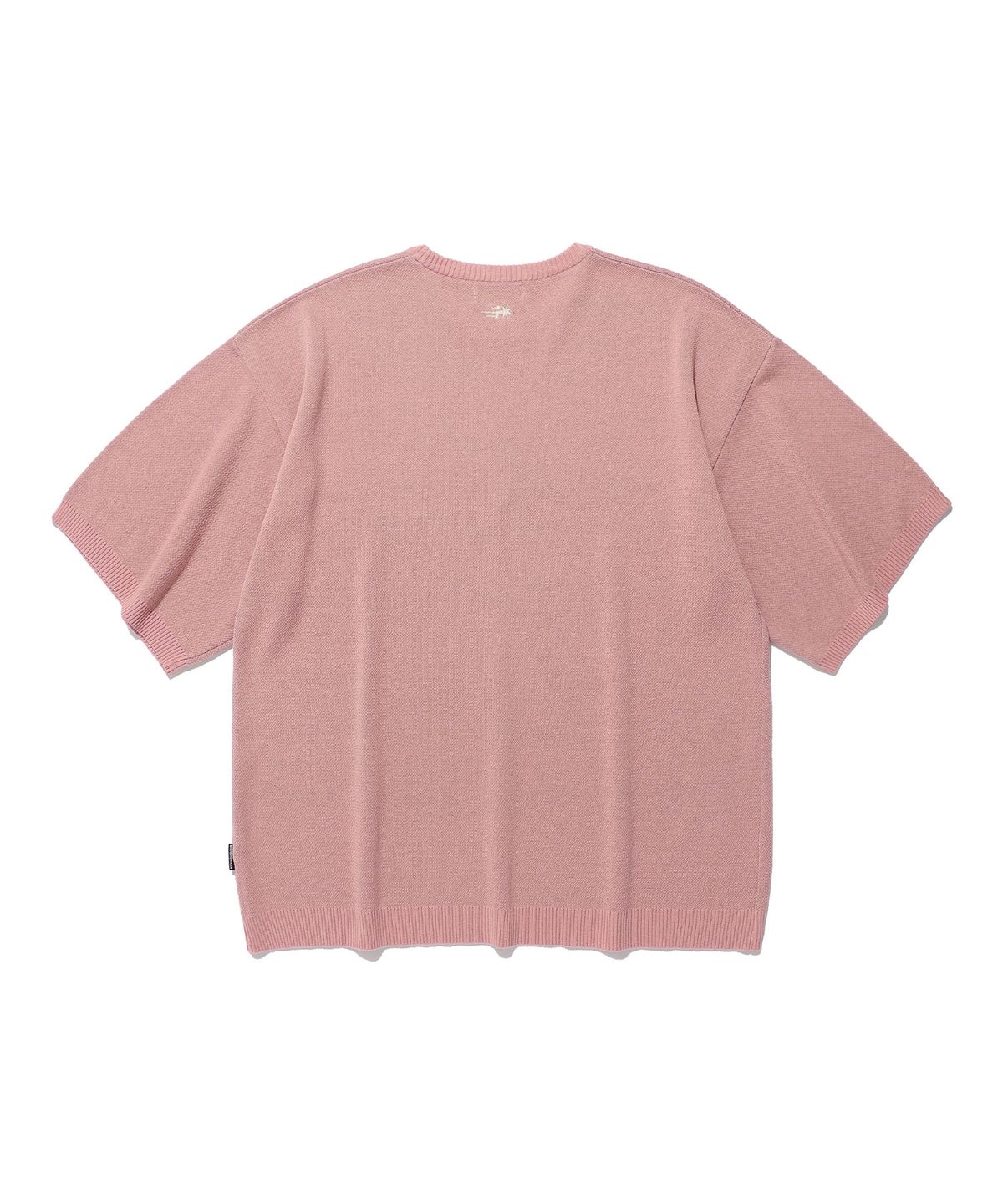 나이스고스트클럽(NICEGHOSTCLUB) KIDNAPPING BIG BIG KNIT TEE_DUST PINK(NG2EMUK604A)
