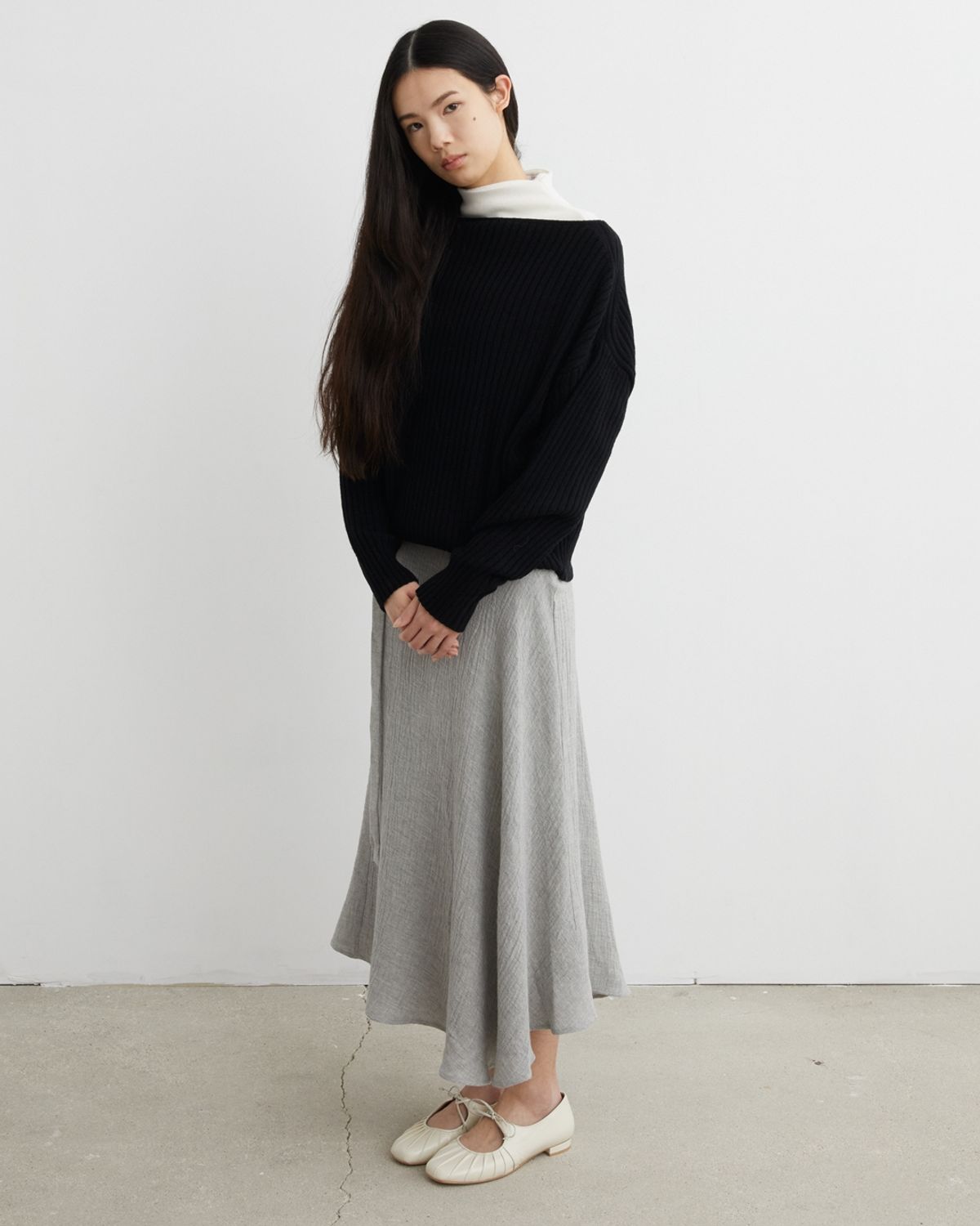 더 클로이스터(THECLOISTER) 링클 메리 제인 (4 COLORS)