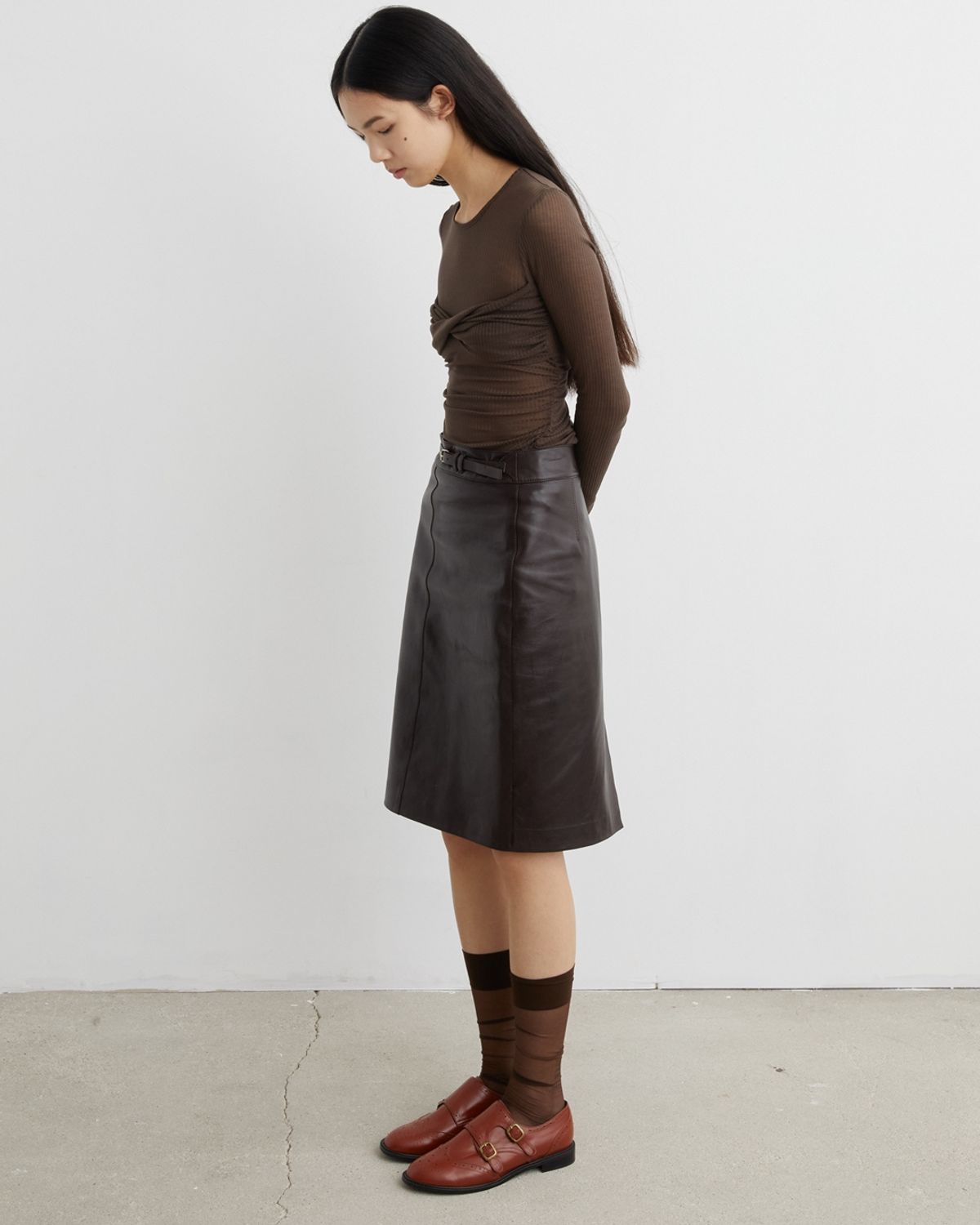 더 클로이스터(THECLOISTER) 더블 몽크 옥스포트 윙팁 (3 COLORS)