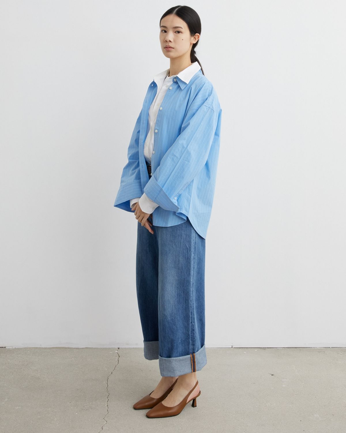 더 클로이스터(THECLOISTER) 엣지 토 슬링백 (3 COLORS)