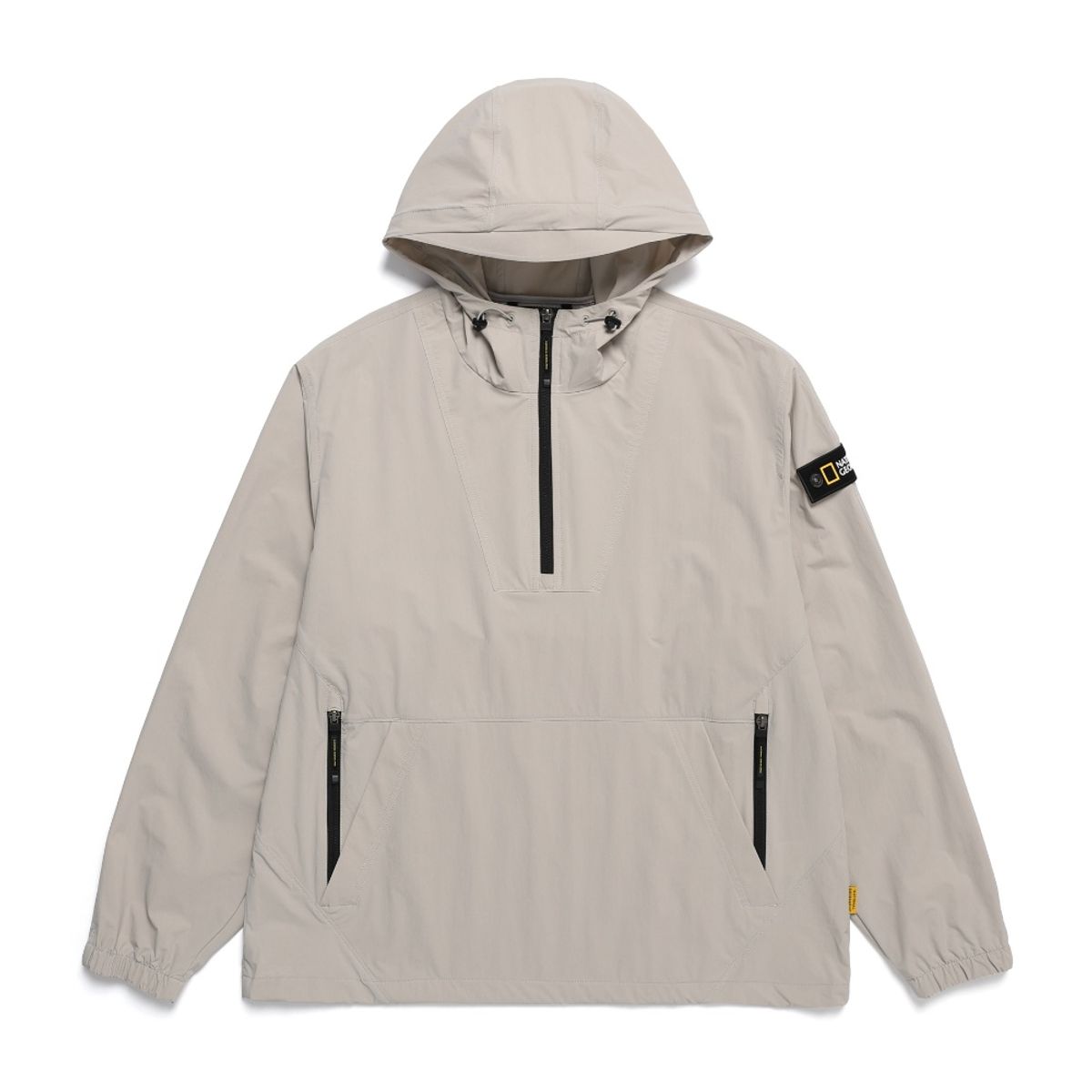 내셔널지오그래픽(NATIONALGEOGRAPHIC) N242UFT940 아델리 경량 우븐 스트레치 긴팔 아노락 MOURNING BEIGE