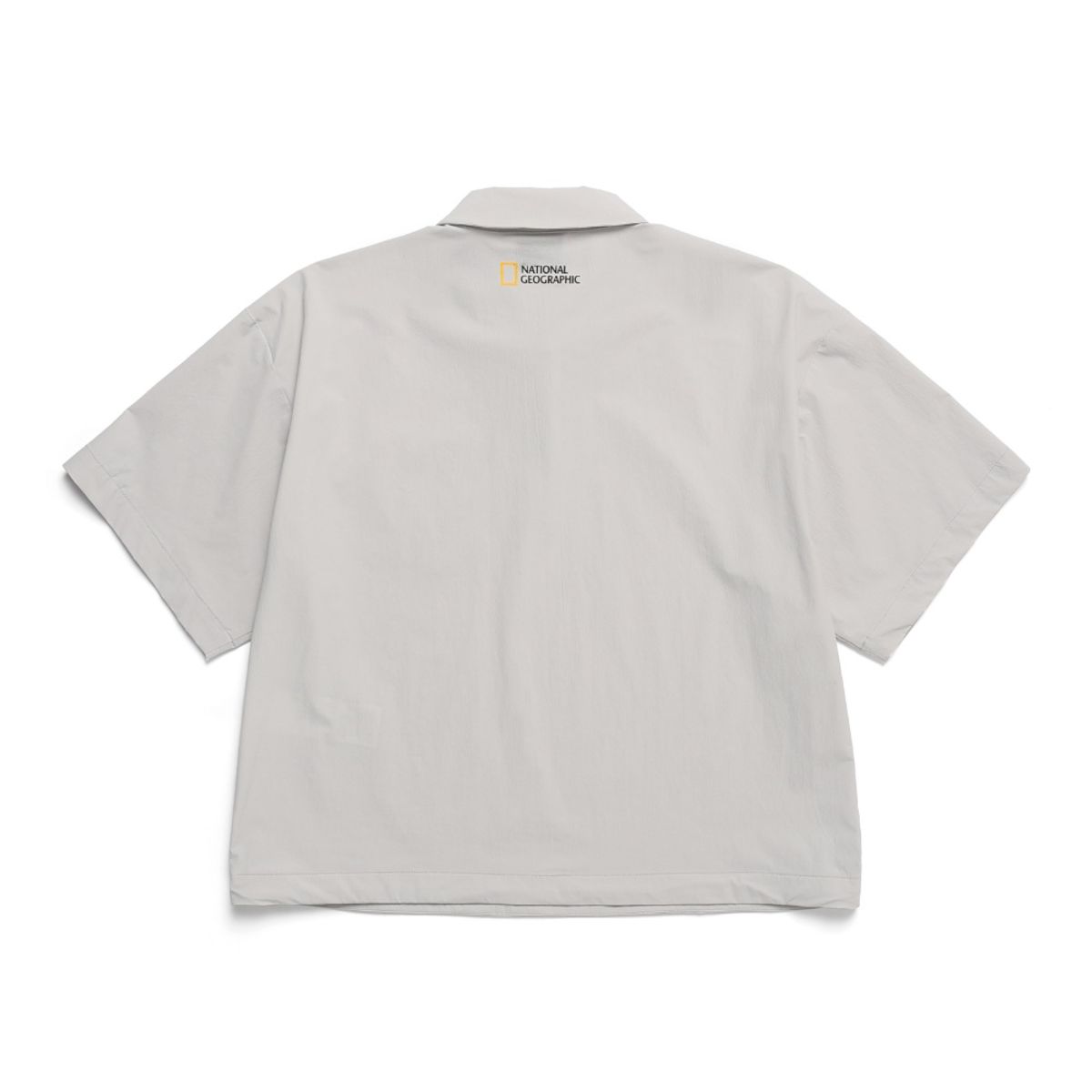 내셔널지오그래픽(NATIONALGEOGRAPHIC) N242WTS960 여성 아델리 경량 우븐 스트레치 카라티셔츠 ICE GREY