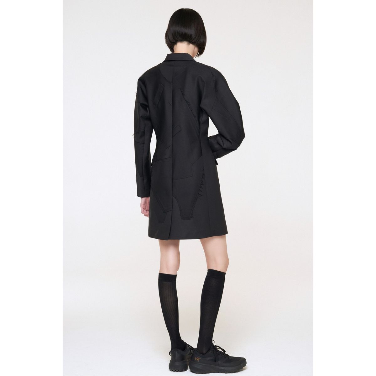 래코드(RECODE) Puzzle Dress Jacket_RQJAS24502BKX