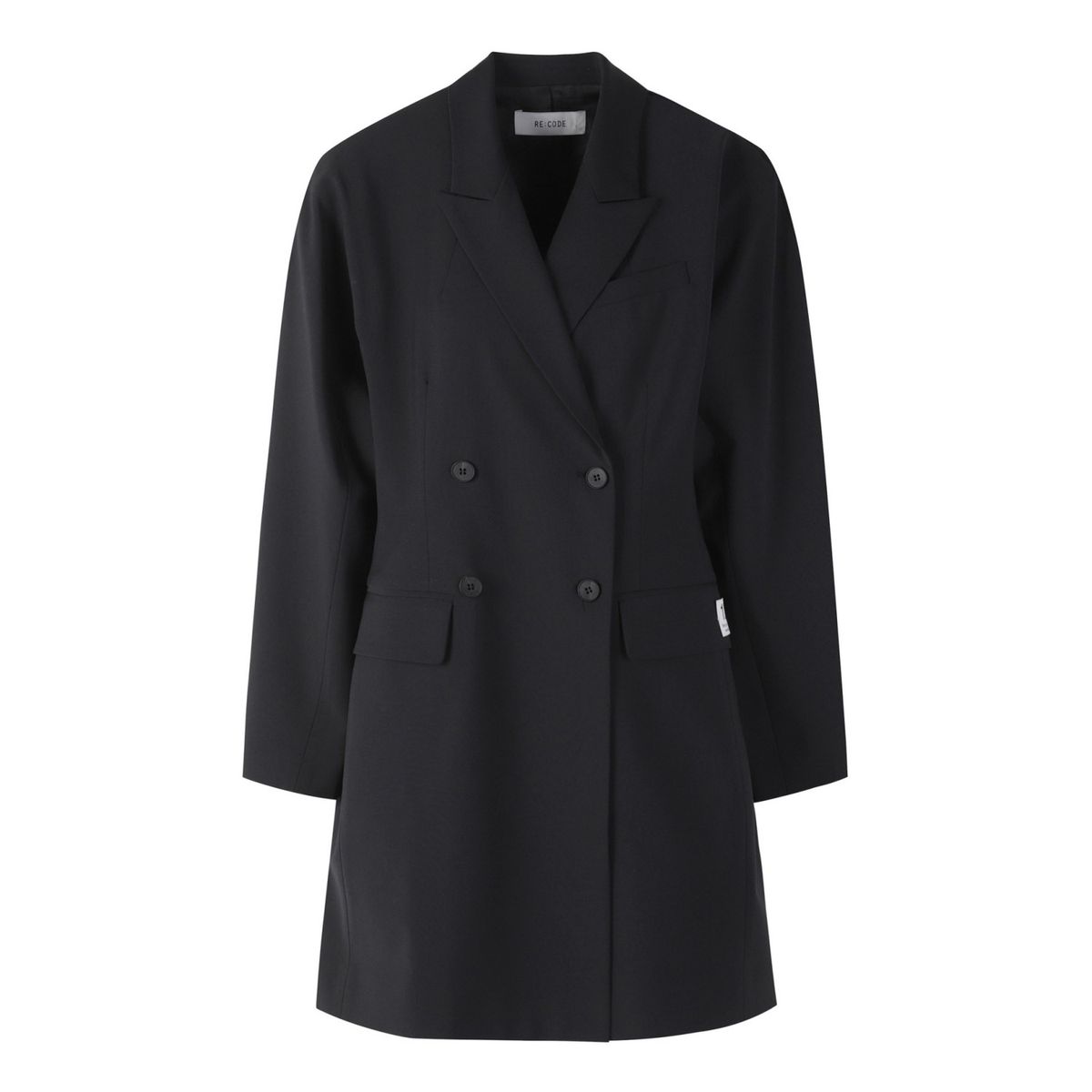 래코드(RECODE) Puzzle Dress Jacket_RQJAS24502BKX
