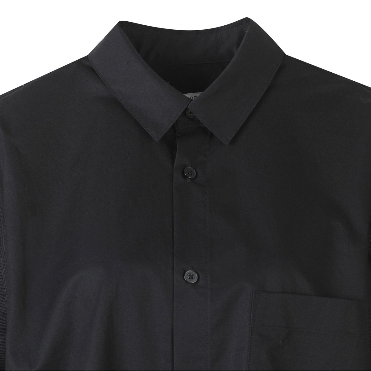 래코드(RECODE) Selvedge Patched Oversized shirts _RQSAS24500BKX