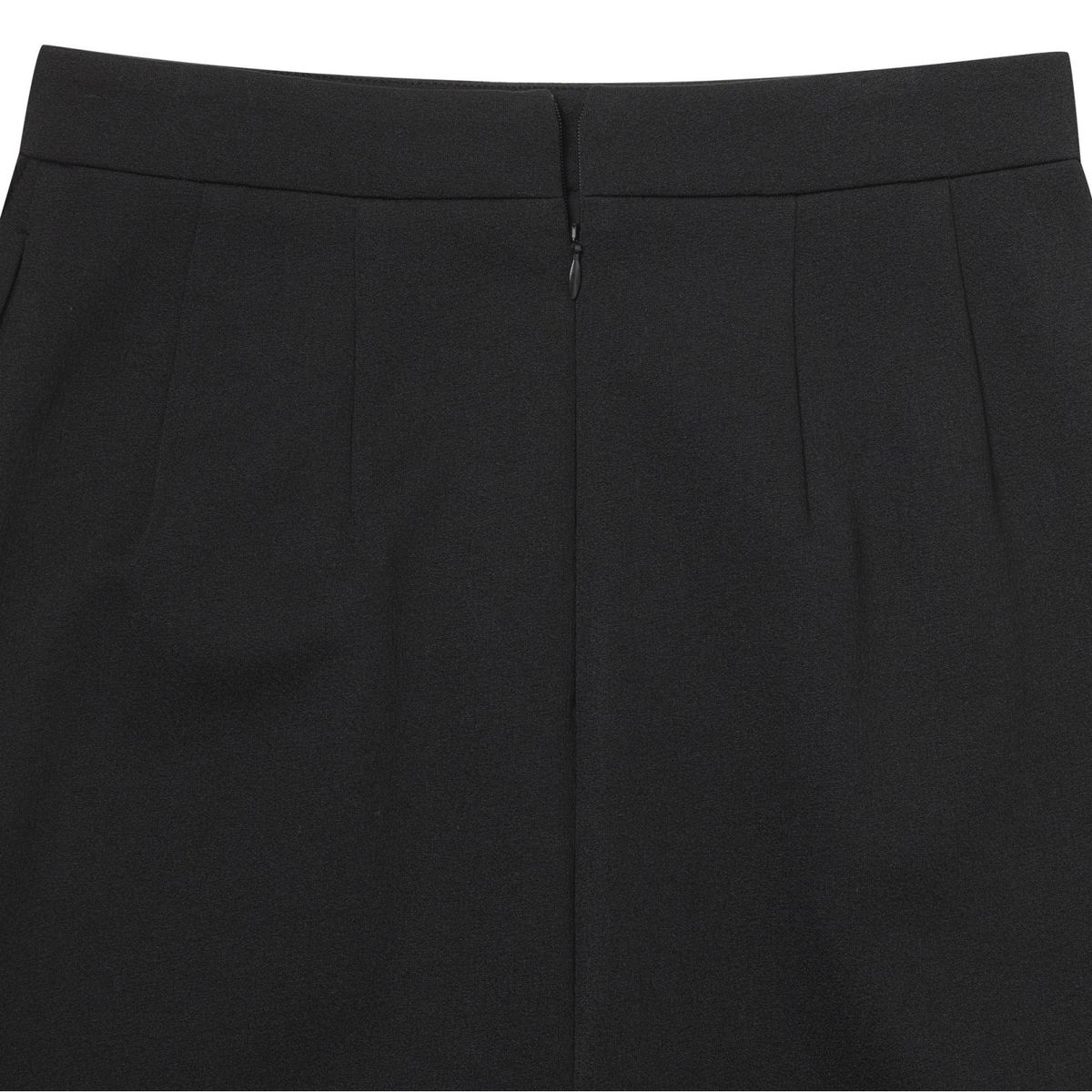 래코드(RECODE) Selvedge Patch Work H-line skirt_RQKAS24533BKX