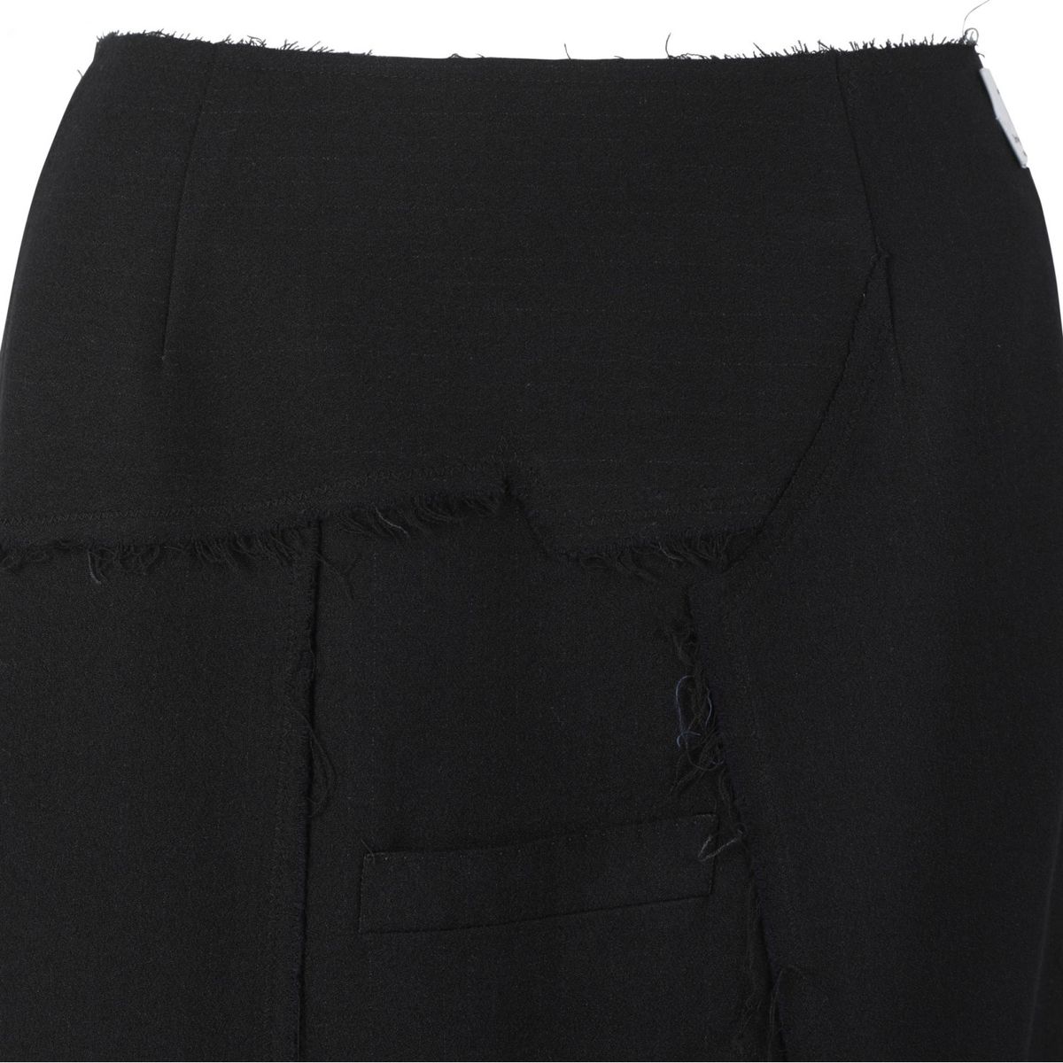 래코드(RECODE) Puzzle Midi Skirt_RQKAM24526BKX