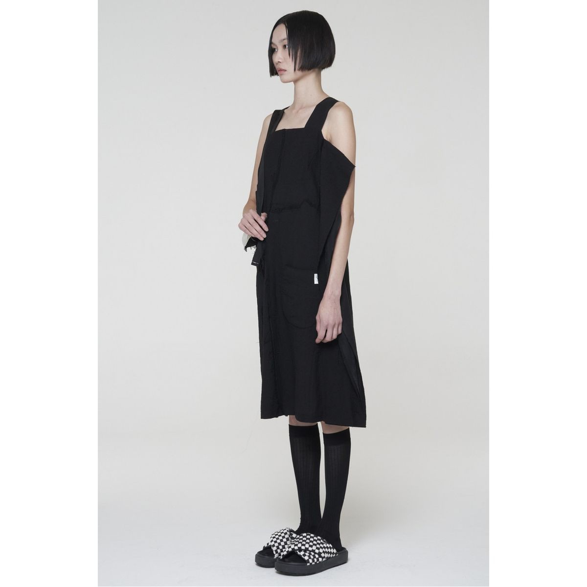 래코드(RECODE) Puzzle Selvedge Dress_RQDAS24542BKX