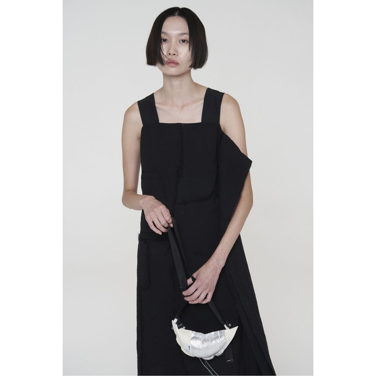 래코드(RECODE) Puzzle Selvedge Dress_RQDAS24542BKX