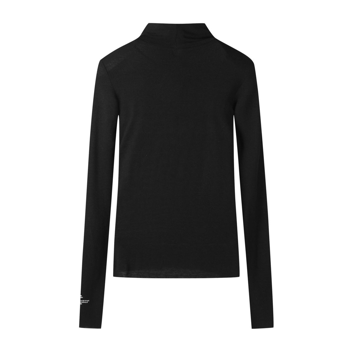 래코드(RECODE) Angel Wool Jersey Top_RQTAX24522BKX