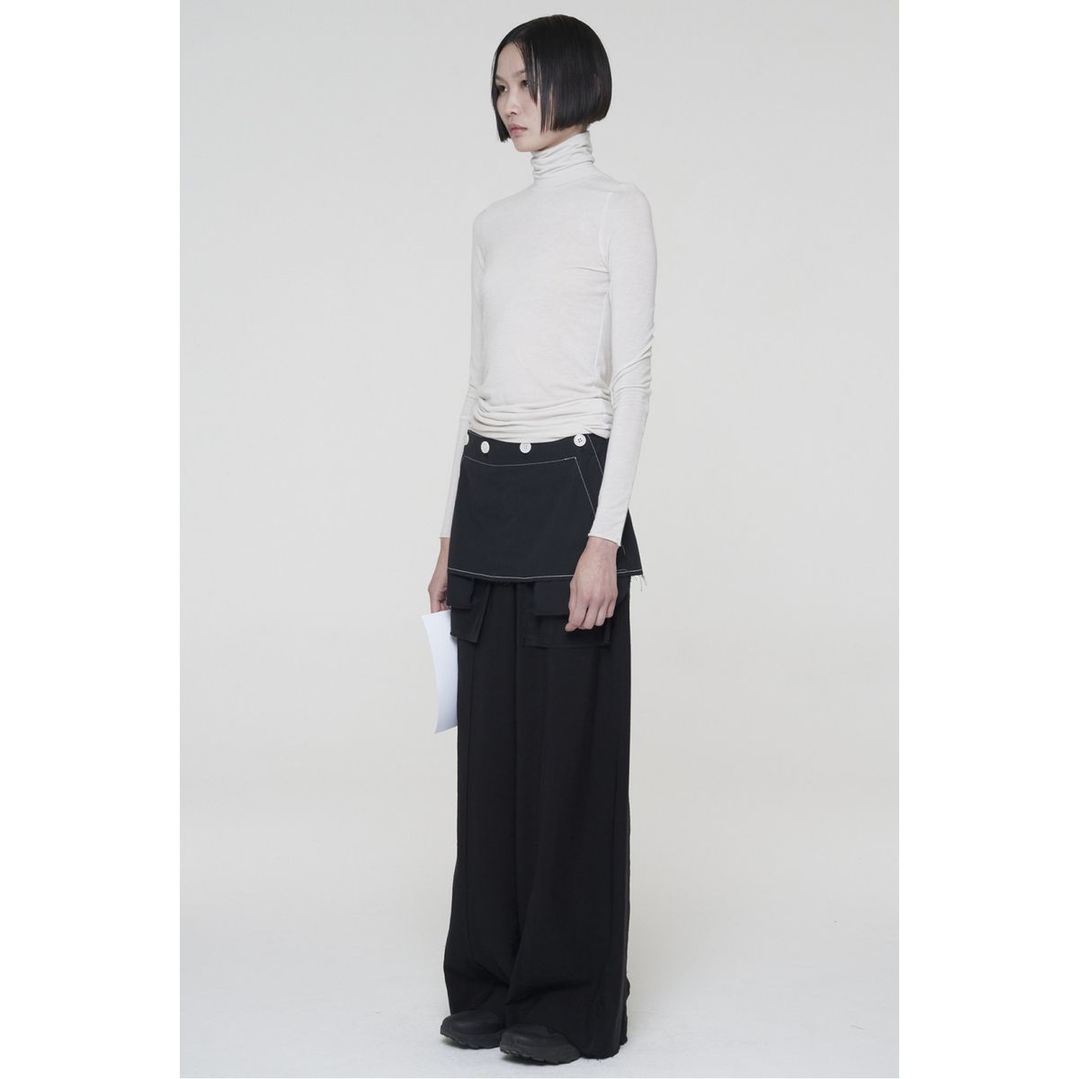 래코드(RECODE) Angel Wool Jersey Top_RQTAX24522IVX