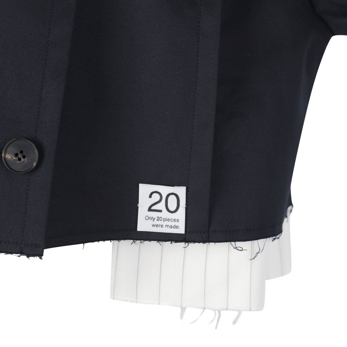 래코드(RECODE) Trench Coat Cropped Jacket_RQJAS24501NYX