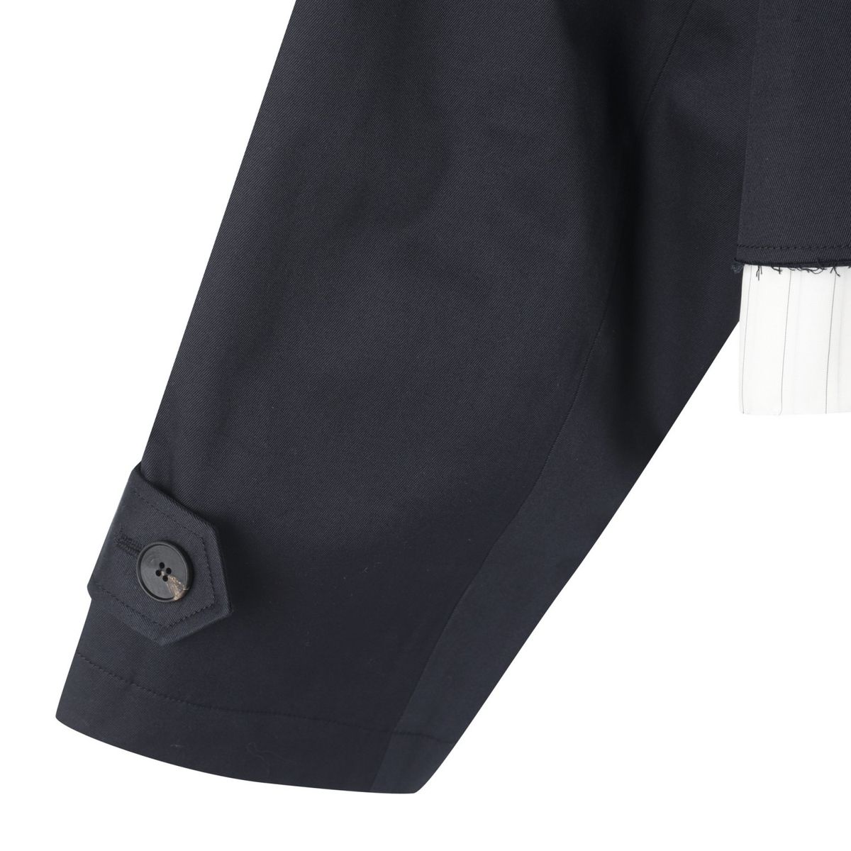 래코드(RECODE) Trench Coat Cropped Jacket_RQJAS24501NYX