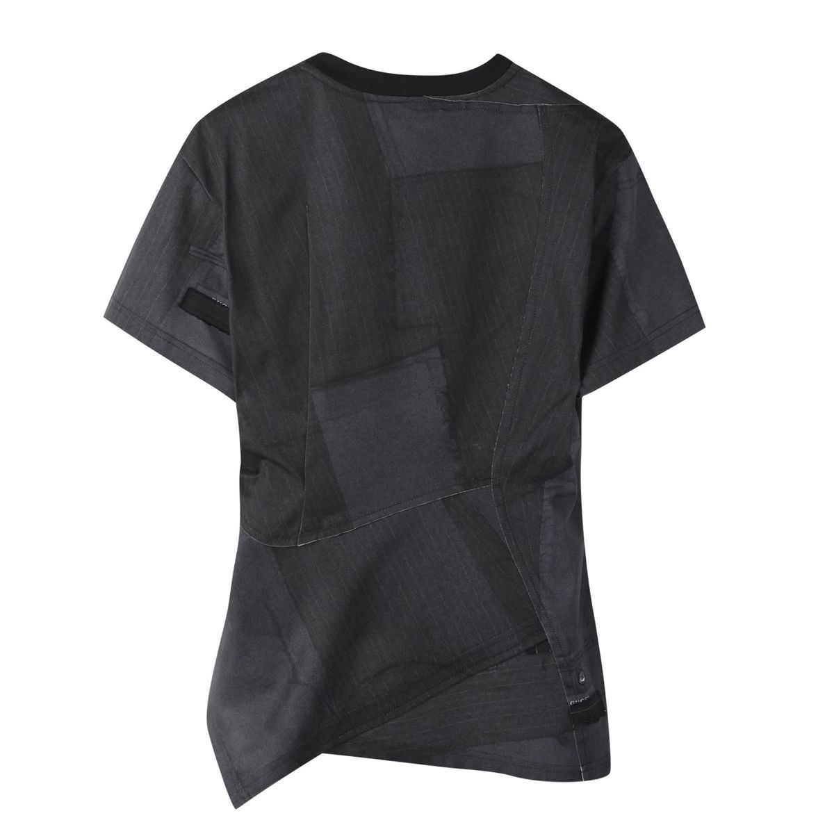 래코드(RECODE) Puzzle Jersey Top_RJTAM24524BKX