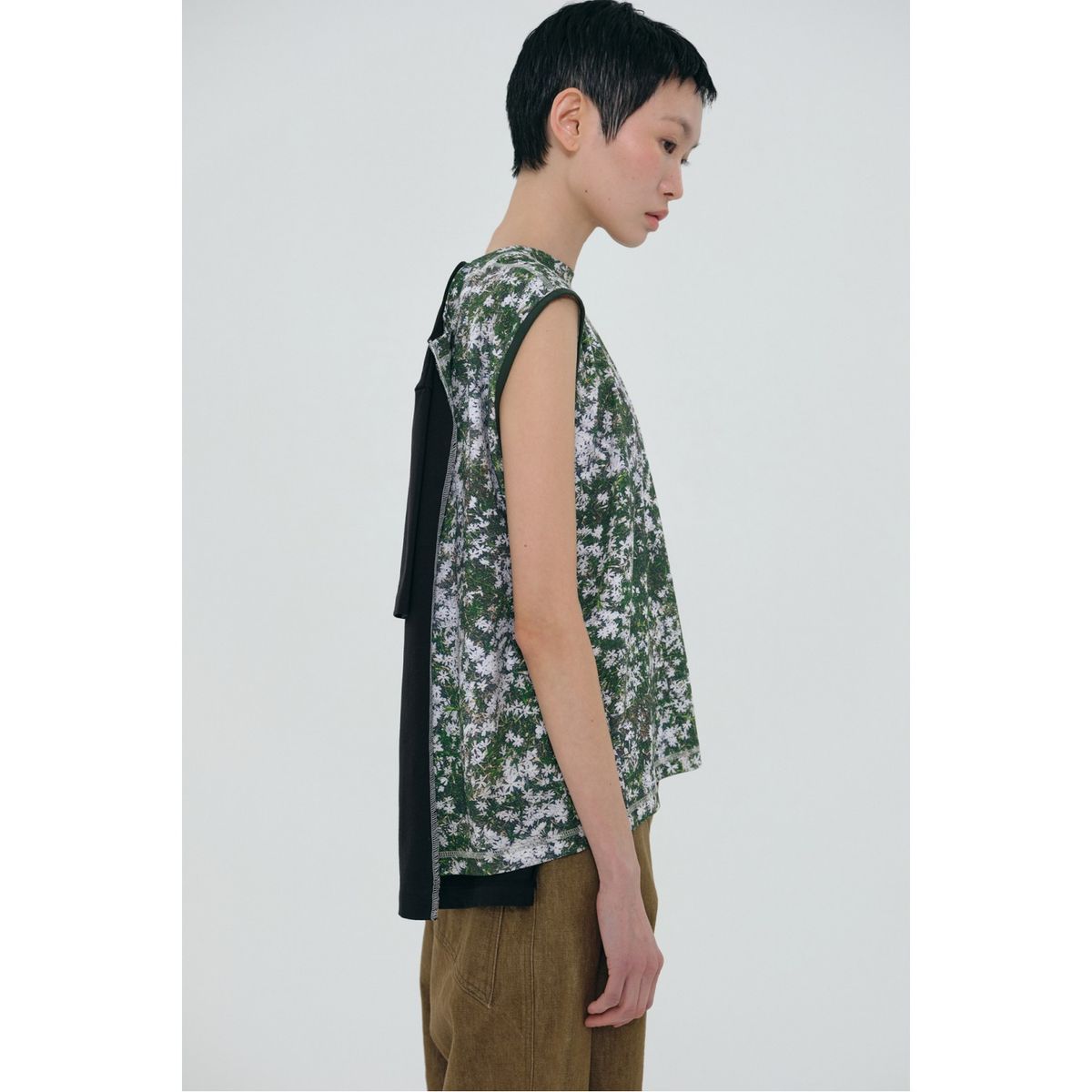 래코드(RECODE) Turn Around T-Shirts_R0TAS24205BKX