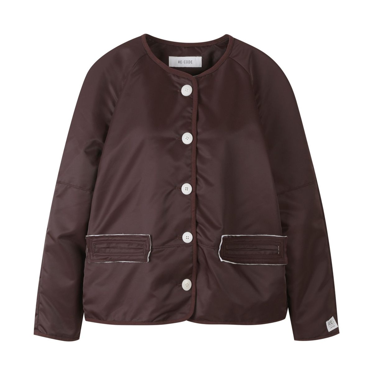 래코드(RECODE) Raw Edge Pocket Detail Jumper_RQUAS24501WIX