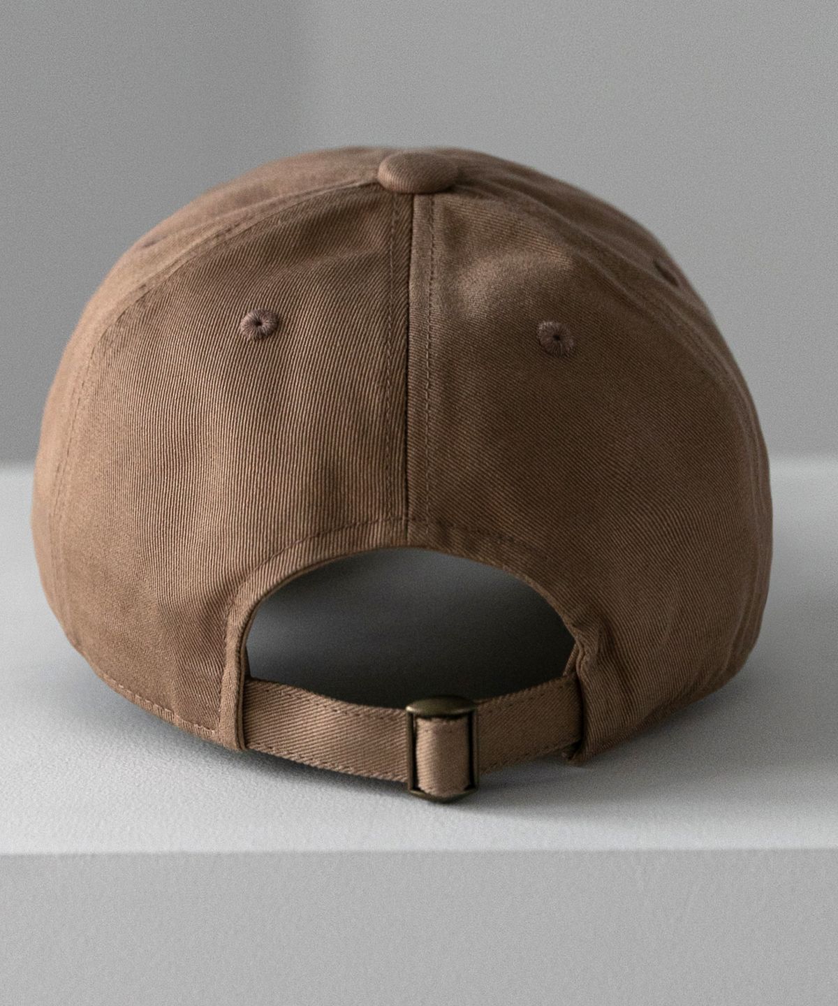 비치스앤크림(BEACHESANDCREAM) OMAHA. NE BALL CAP-DARK BEIGE