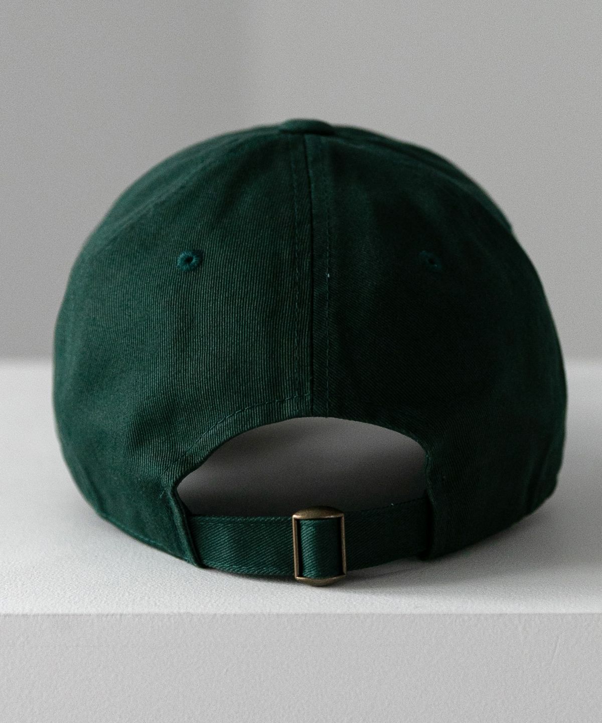 비치스앤크림(BEACHESANDCREAM) PECULIAR. MO BALL CAP-DARK GREEN