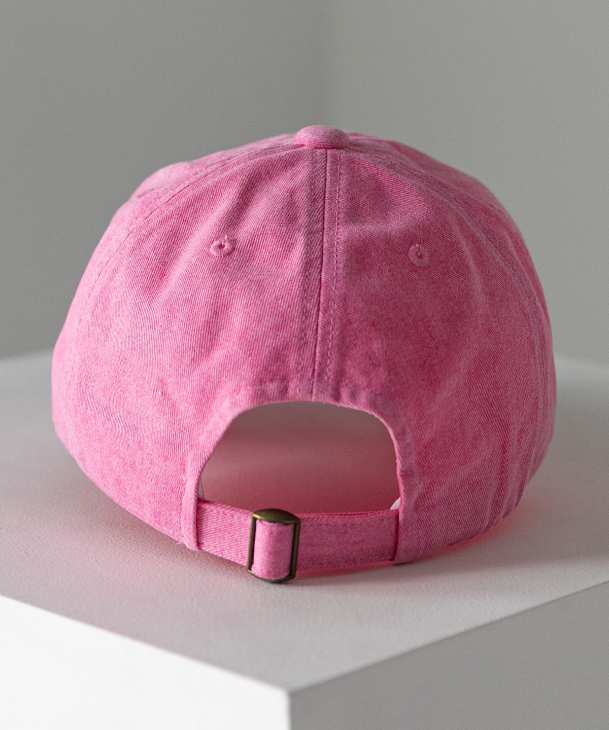 비치스앤크림(BEACHESANDCREAM) Depuis 1975 PIGMENT BALL CAP-PINK