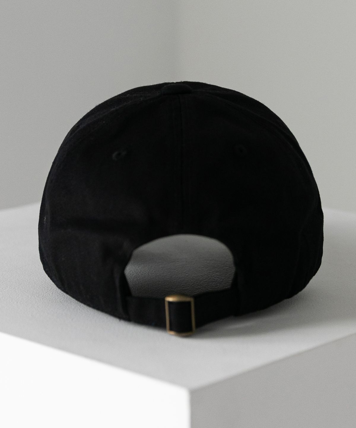 비치스앤크림(BEACHESANDCREAM) ORIGINAL LOGO BALL CAP-BLACK