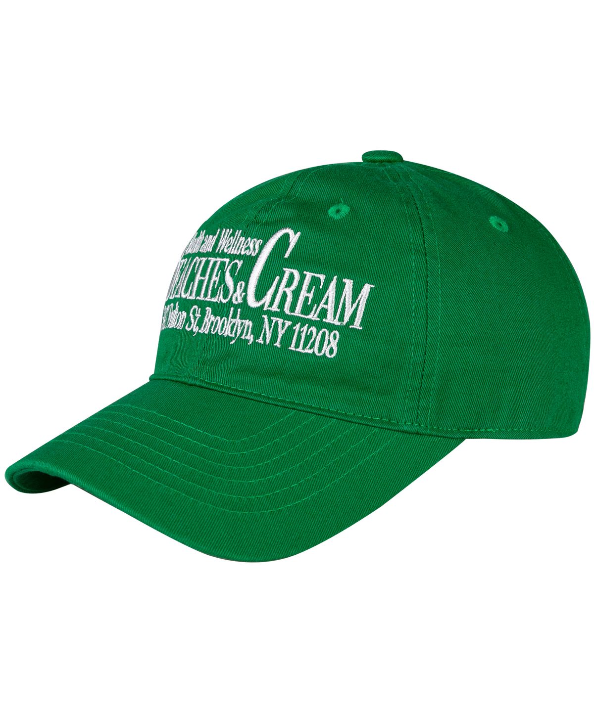 비치스앤크림(BEACHESANDCREAM) HEALTH AND WELLNESS BALL CAP-GREEN