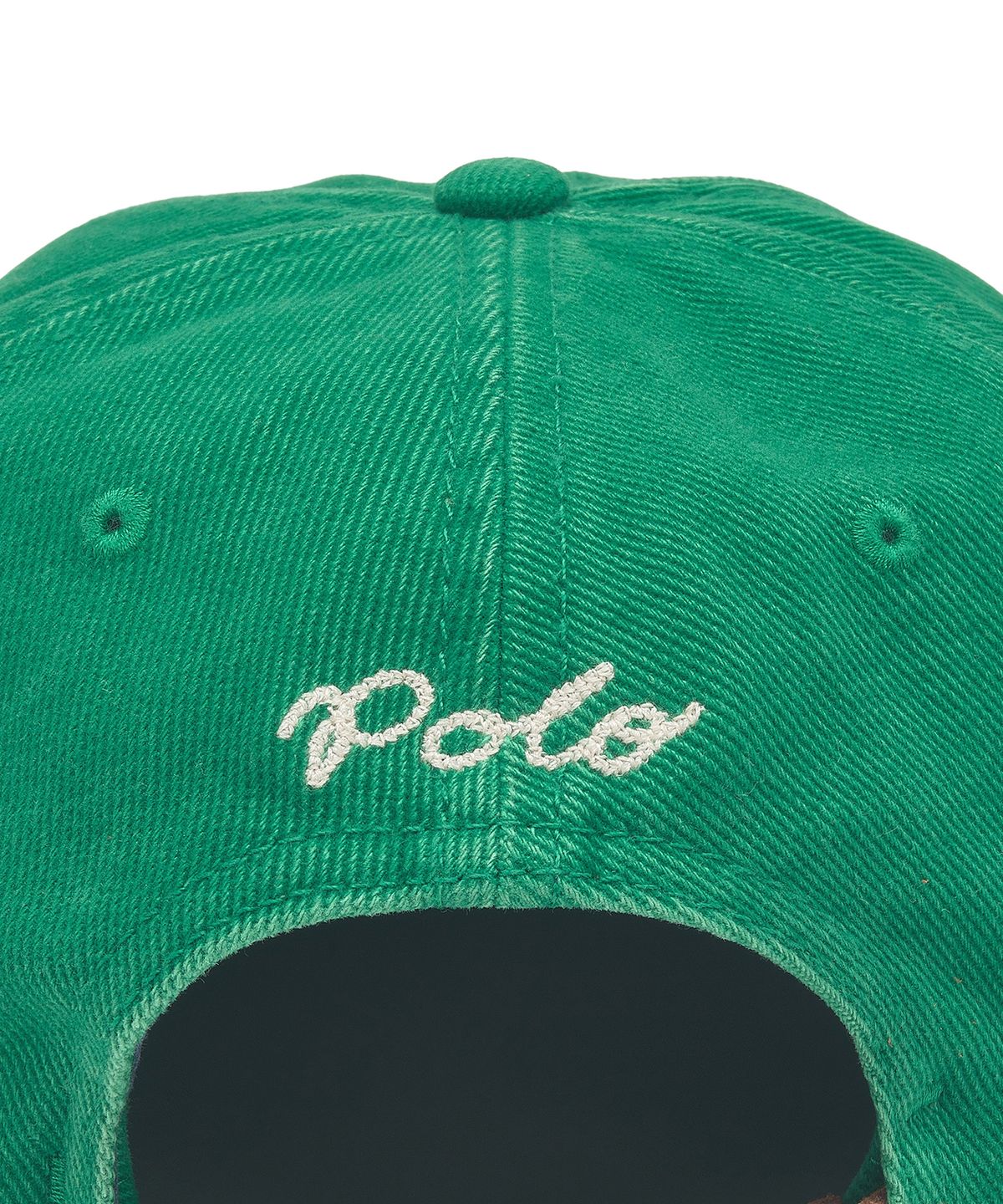 폴로 랄프 로렌(POLO RALPH LAUREN) 아플리케 트윌 볼 캡 - 그린