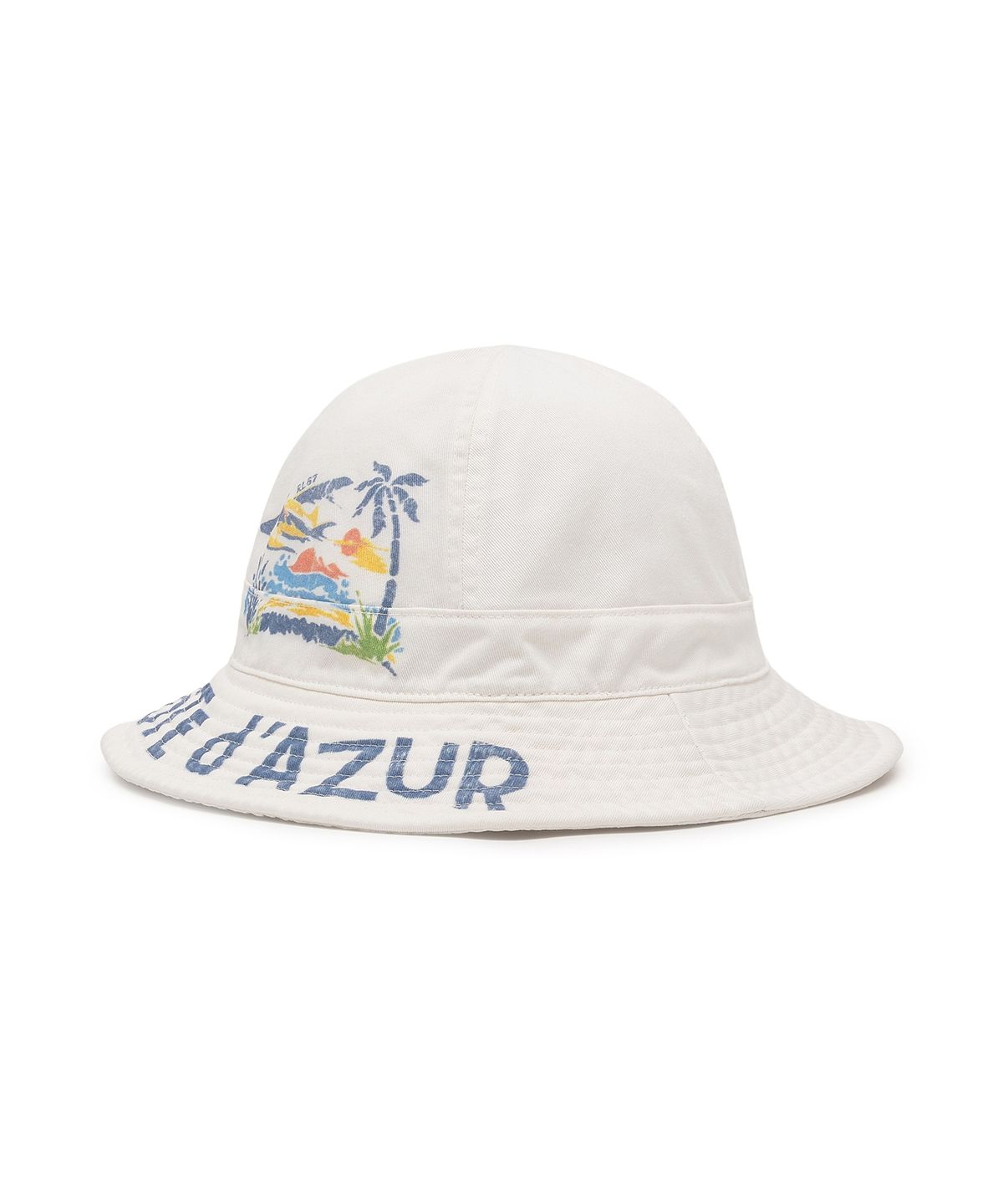 폴로 랄프 로렌(POLO RALPH LAUREN) 리버시블 코튼 트윌 버킷 햇 - 화이트