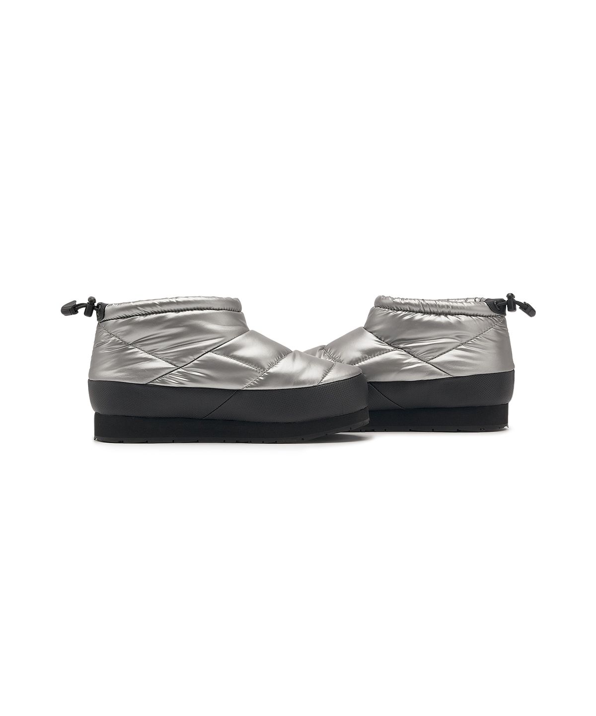 클로그(KLOGG) PUFFY MINI - METALLIC SILVER